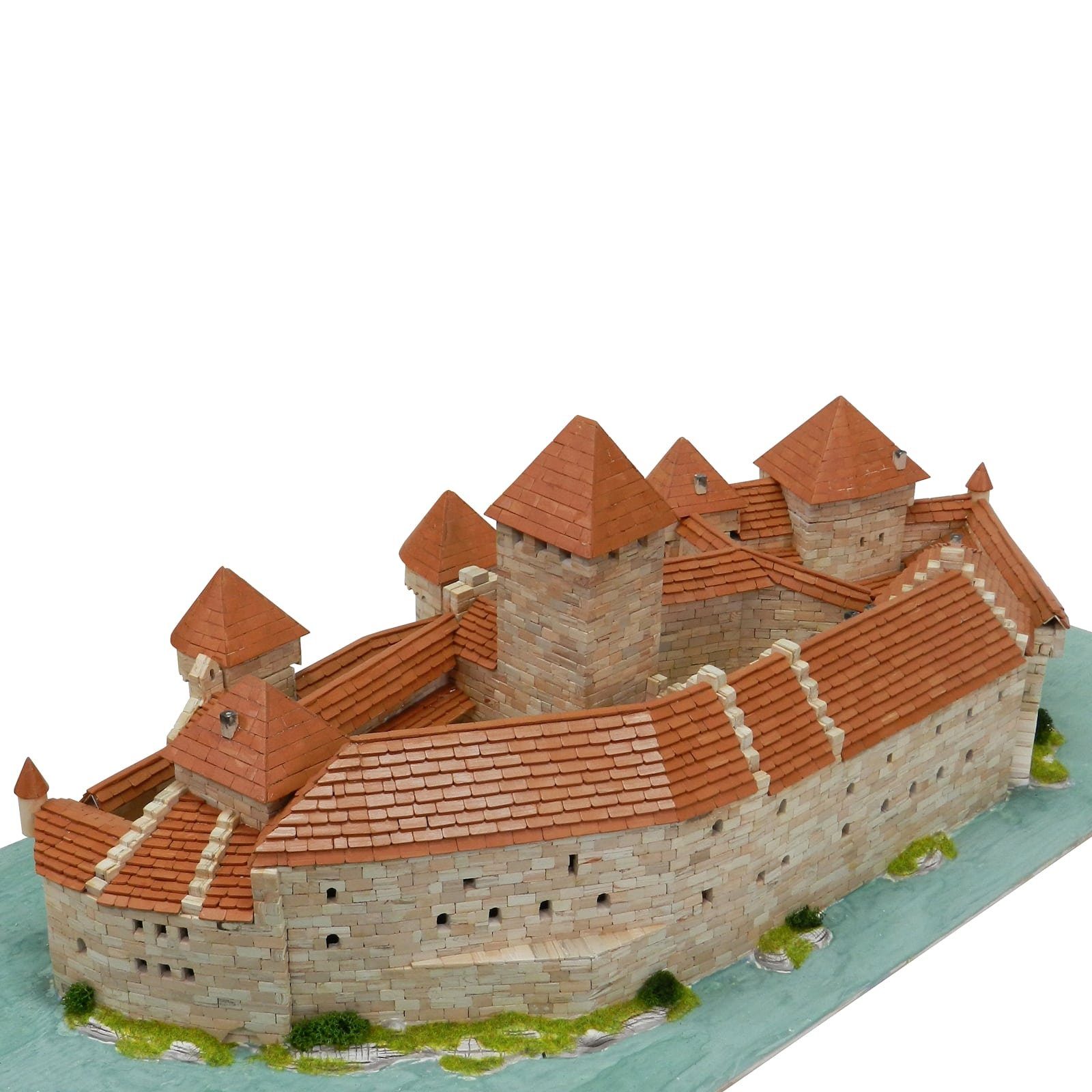 Firma Aedes Ars S.L. ® Modellbausatz AEDES ARS Steinbaukasten Schloss - Château de Chillon