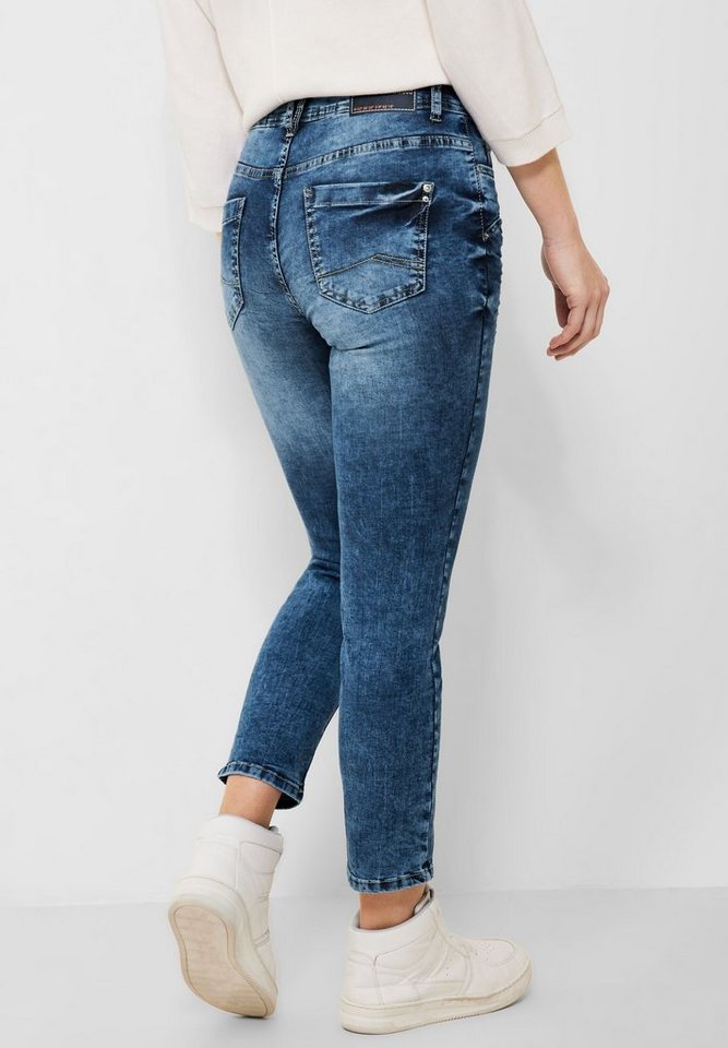 Cecil Slim-fit-Jeans 5-Pocket-Style, Damen Slim Fit Jeans in 7/8-Länge
