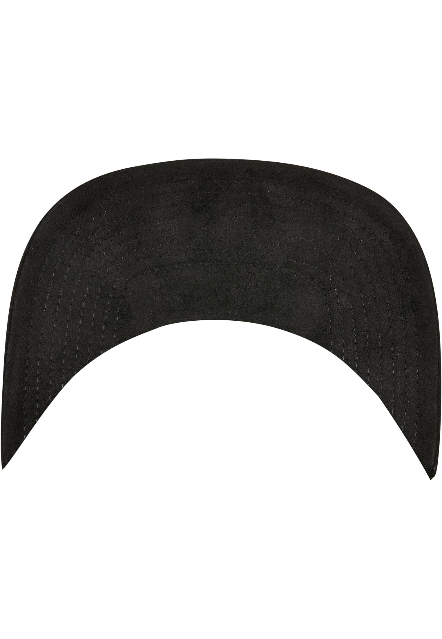 Flexfit Flex Cap Accessoires Leather Snapback black Suede