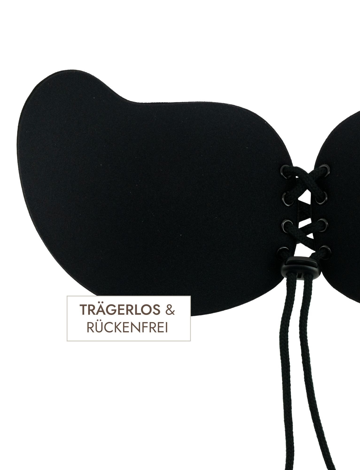 Miss Perfect Klebe-BH 38002 Trägerloser Push-up-Klebe-BH