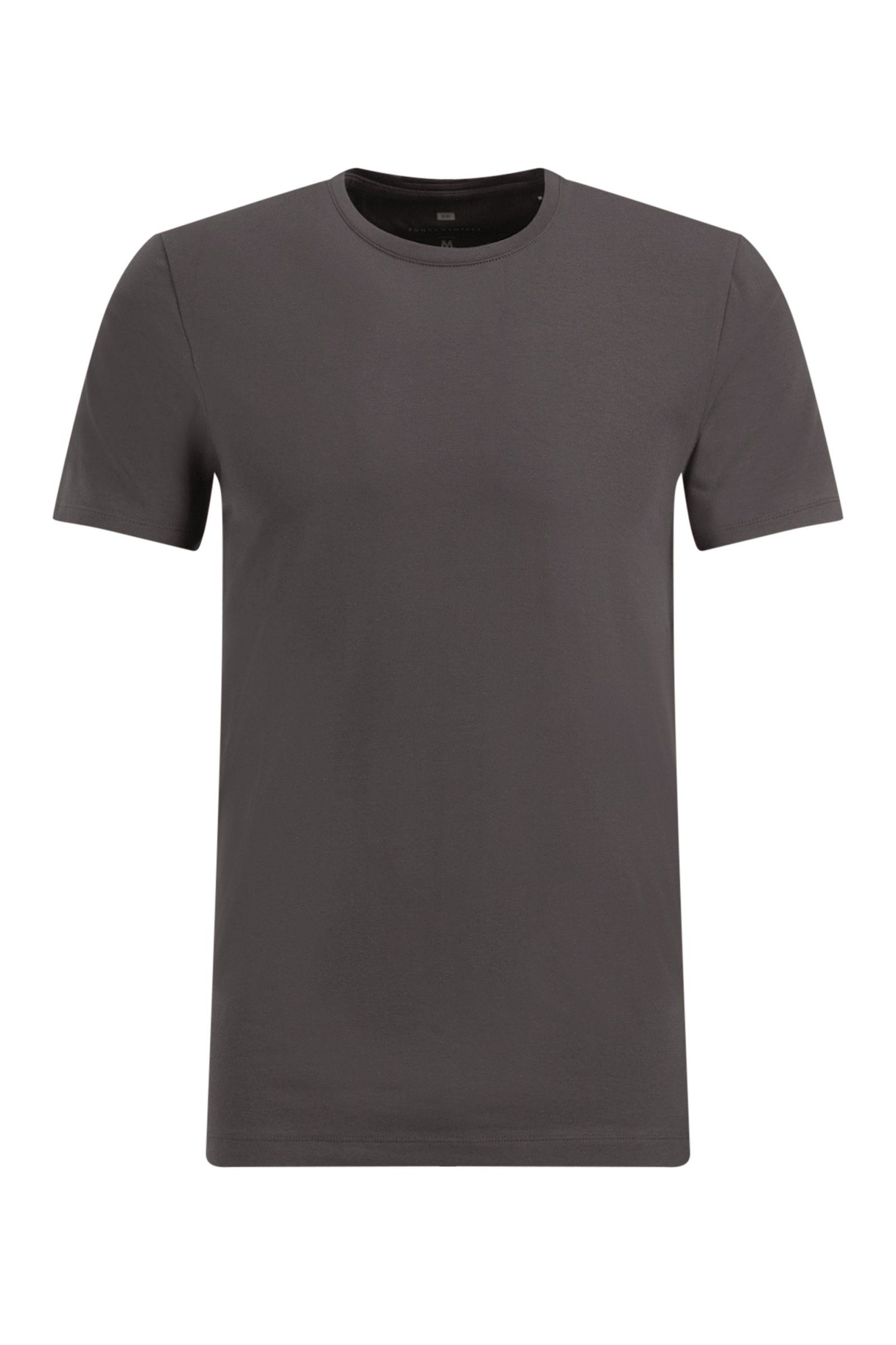 WE (1-tlg) Fashion T-Shirt Dunkelgrau