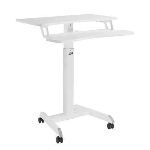 Schreibtisch ER-444, stufenlos höhenverstellbar [80-120cm] zur Arbeit im Sitzen & Stehen