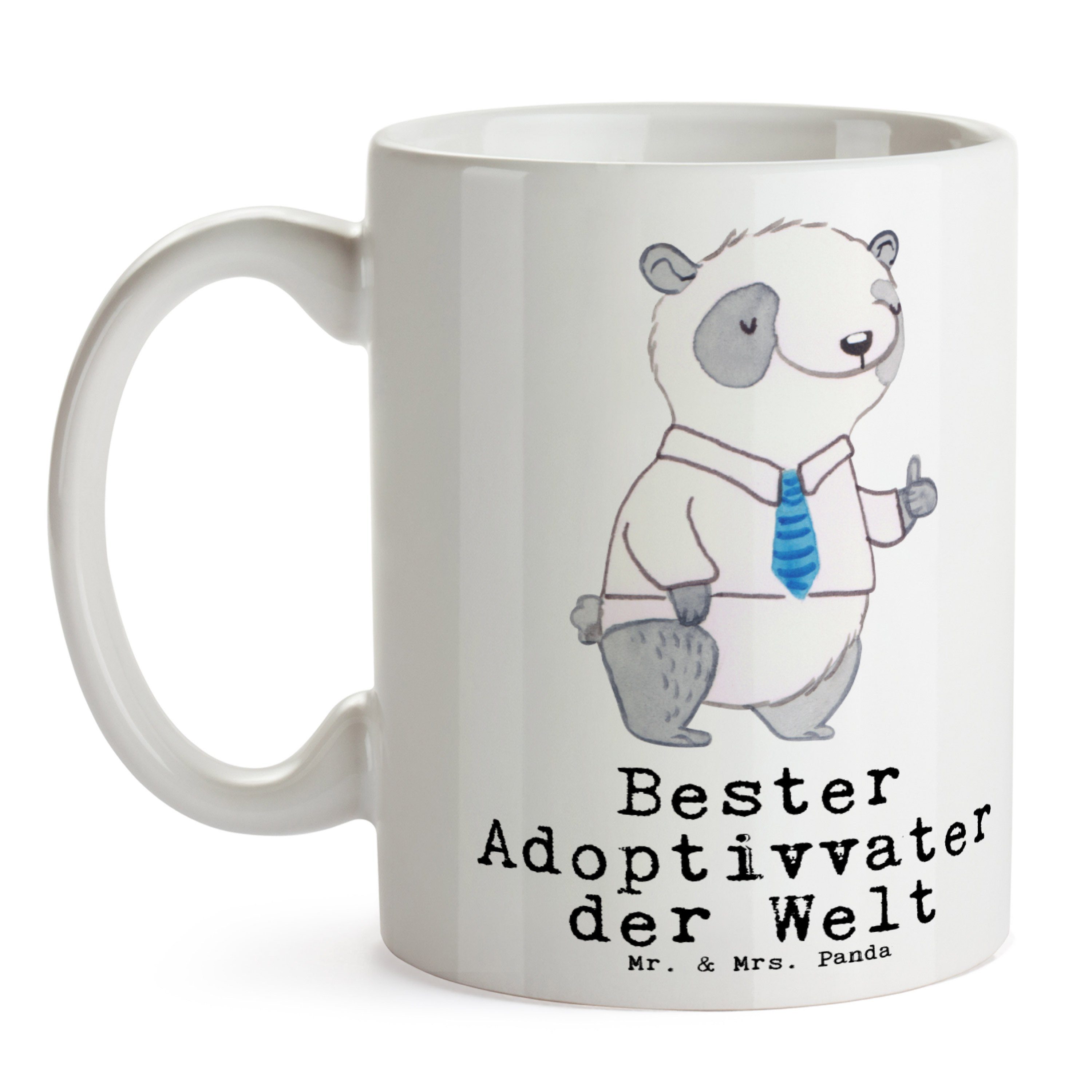 - Panda Weiß adoptiert, Adoptiv Tasse Büro, Kaffeebecher, Mrs. Keramik Mr. Panda Geburtstag, Geschenk, Tee, Adoptivvater - Bester der Welt Kaffeetasse, & vater, Geburtstagsgeschenk,