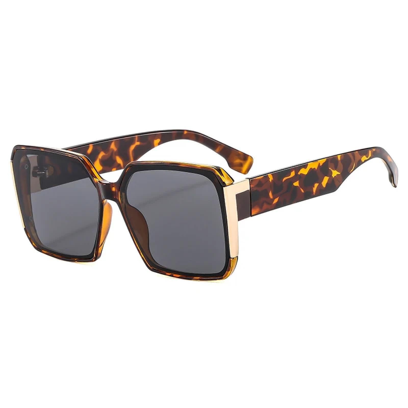 RWEUOQ Sonnenbrille Quadratische Sonnenbrille mit Farbverlauf, günstig online kaufen