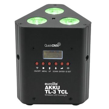 EUROLITE LED Scheinwerfer, AKKU TL-3 TCL Trusslight QuickDMX - Akkubetriebener LED Scheinwerfer