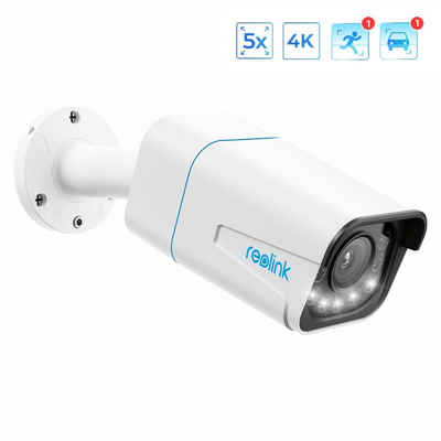 Reolink »4K RLC-811A« Überwachungskamera (Außenbereich, 4K Smarte PoE IP Kamera, 5X optischer Zoom, Personen-/Autoerkennung, Spotlight, Farbige Nachtsicht, Zwei-Wege-Audio, Micro SD-Kartensteckplatz)