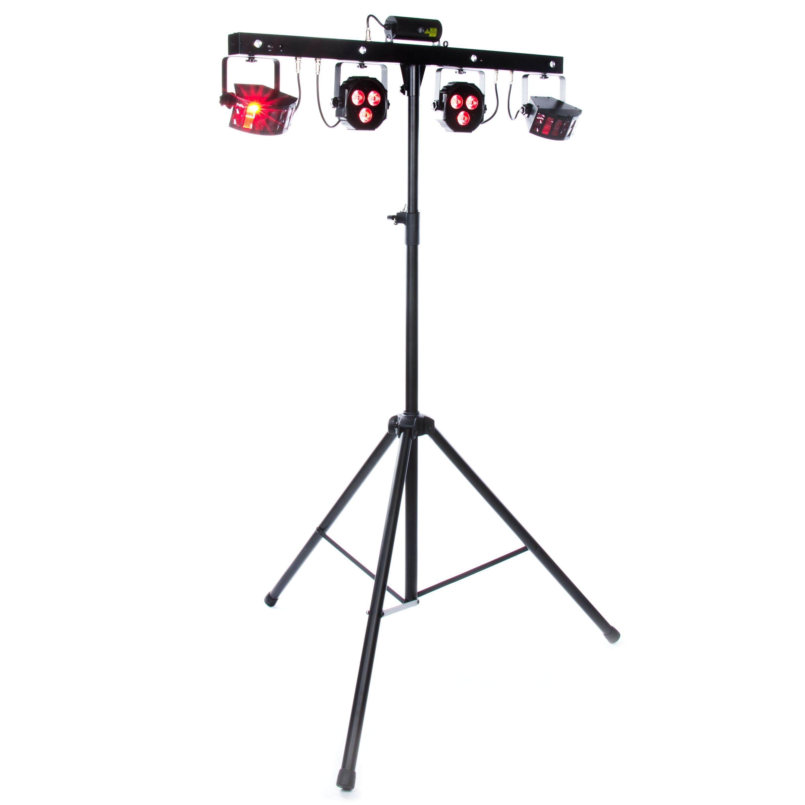 lightmaXX LED Scheinwerfer, CLS FX Bar System, 4-in-1 Showeffekt, Musiksteuerung
