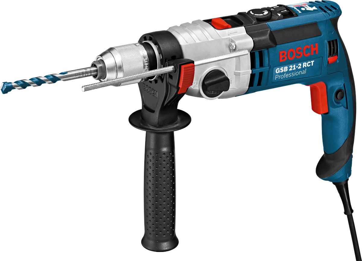 Bosch Professional Schlagbohrmaschine GSB 21-2 RCT, mit Handwerkerkoffer