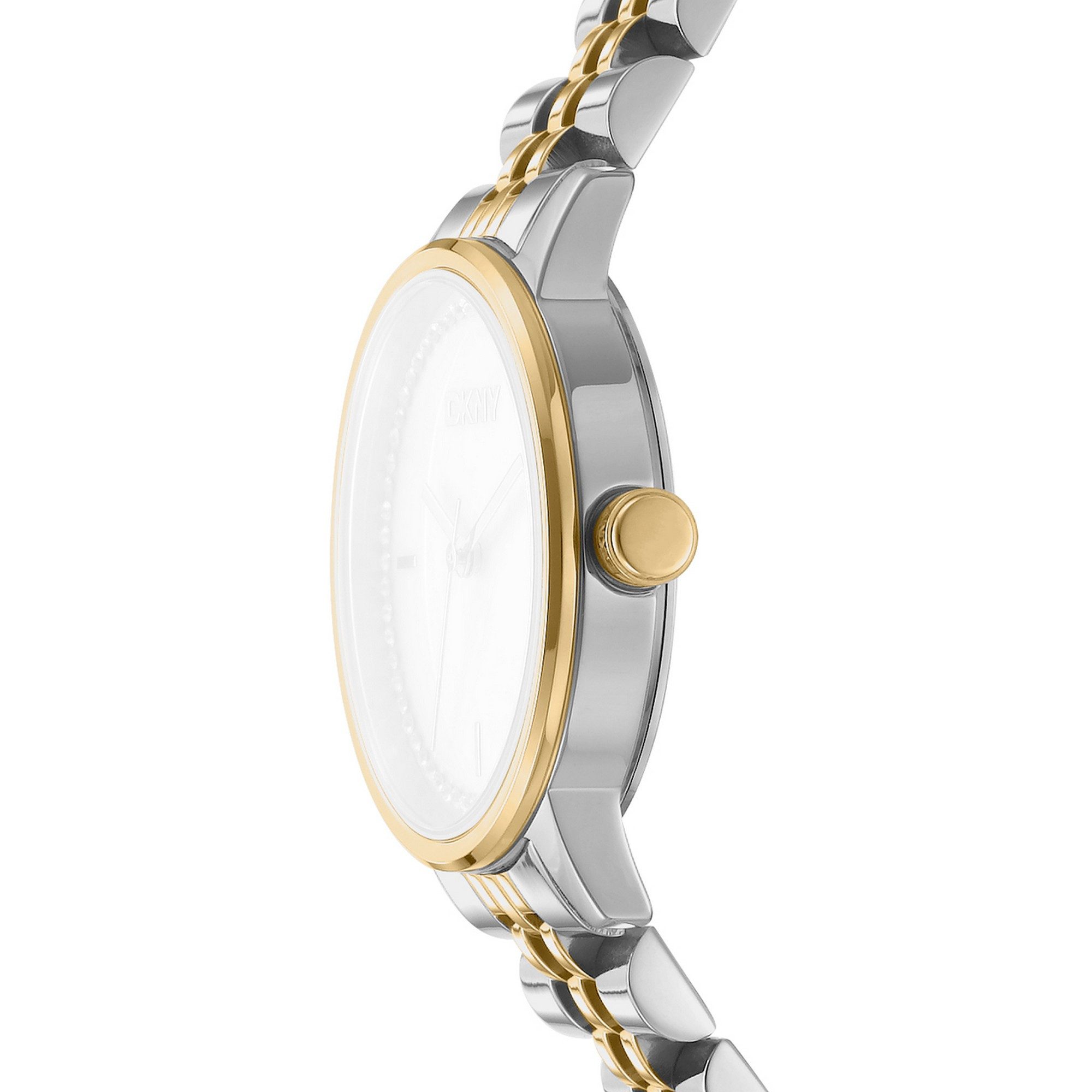 DKNY Quarzuhr Everyday DK1L086M0085, Armbanduhr, Damenuhr, Edelstahlarmband, analog