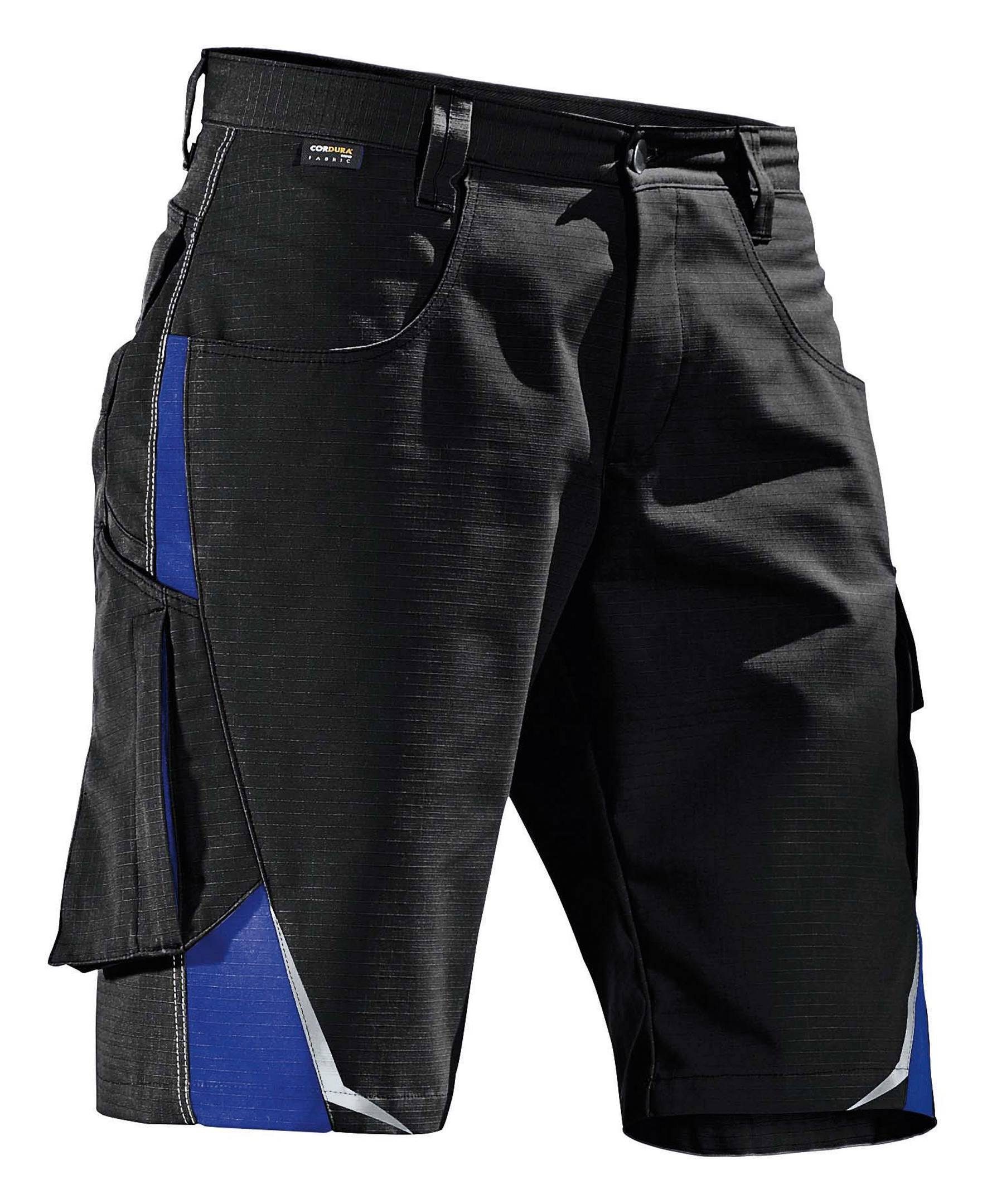 Kübler Bermudas Pulsschlag schwarz / kornblau Größe 48