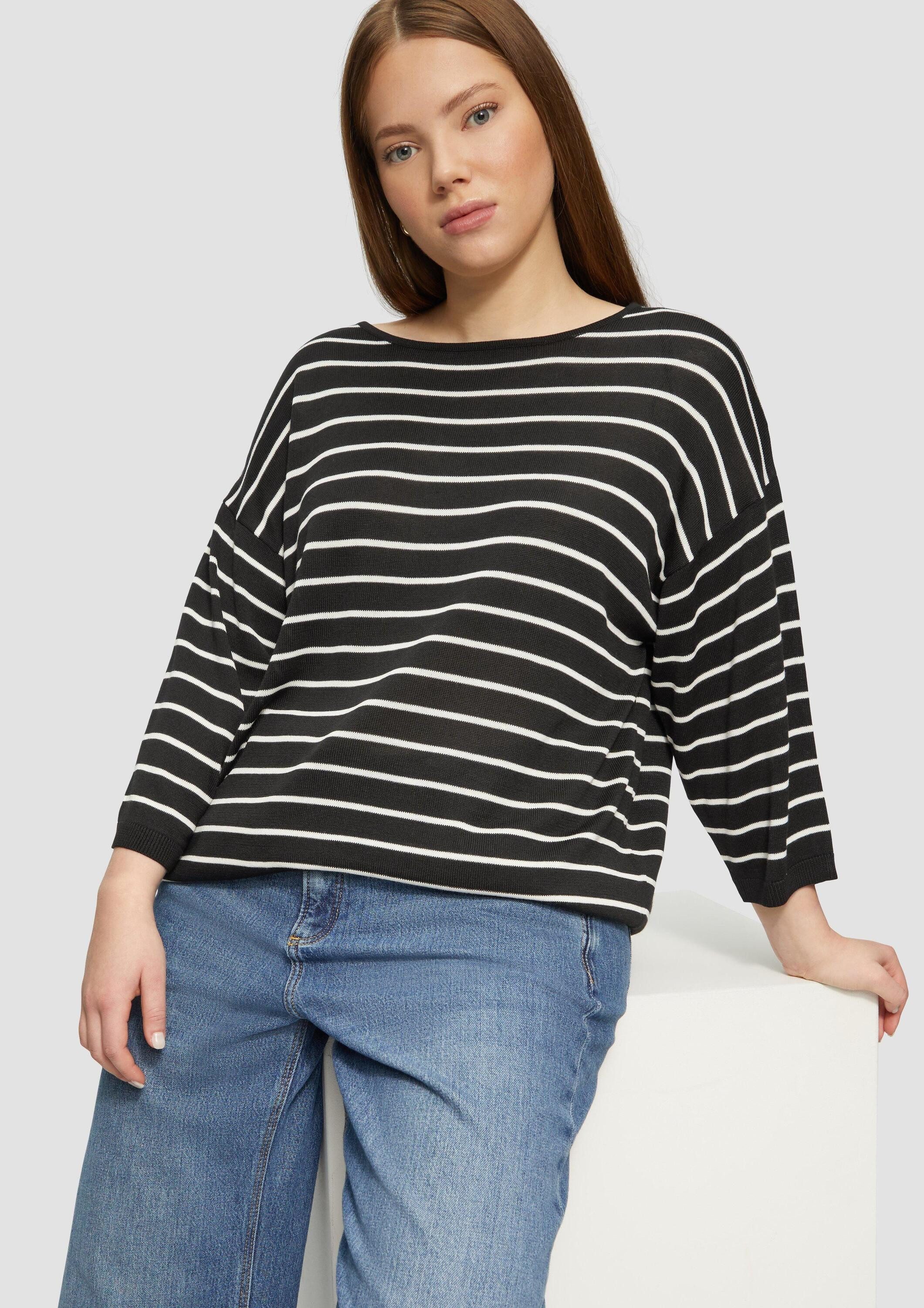 QS Longpullover Strickpullover (1-tlg) günstig online kaufen