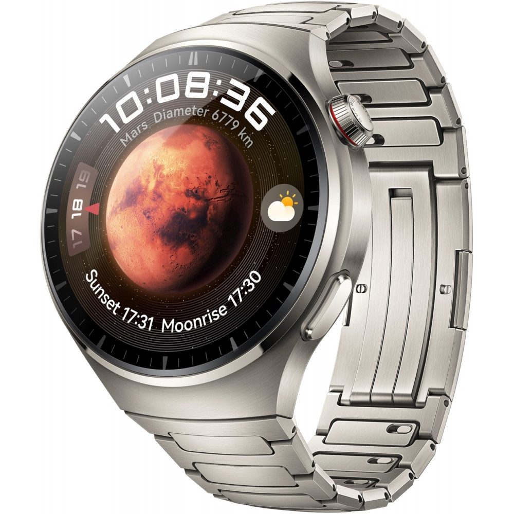 Huawei Watch 4 Pro - Smartwatch - titanium Smartwatch (1,5 Zoll)