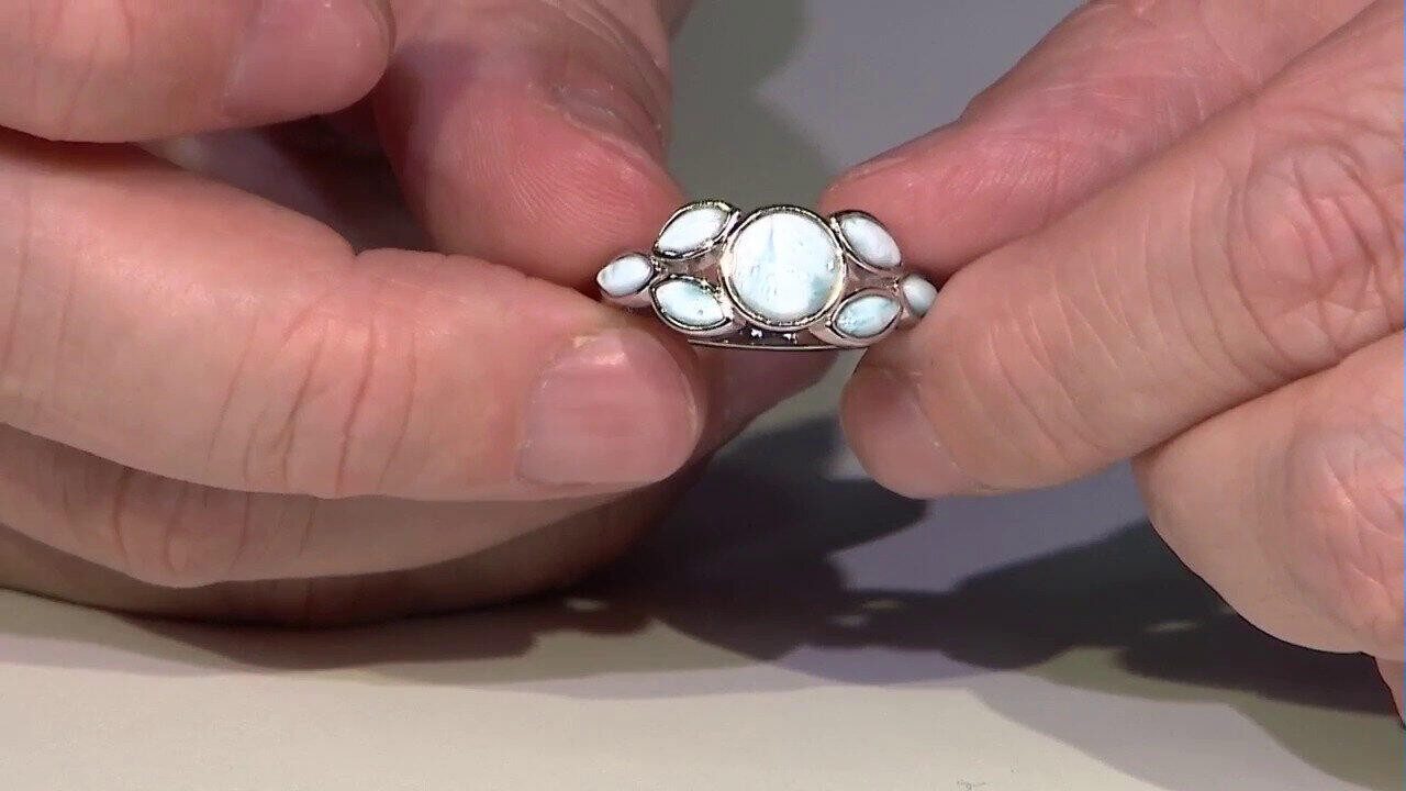 Cavill Silberring Cavill Silberring 925 mit 3,69 ct blauem Larimar, Damensc günstig online kaufen