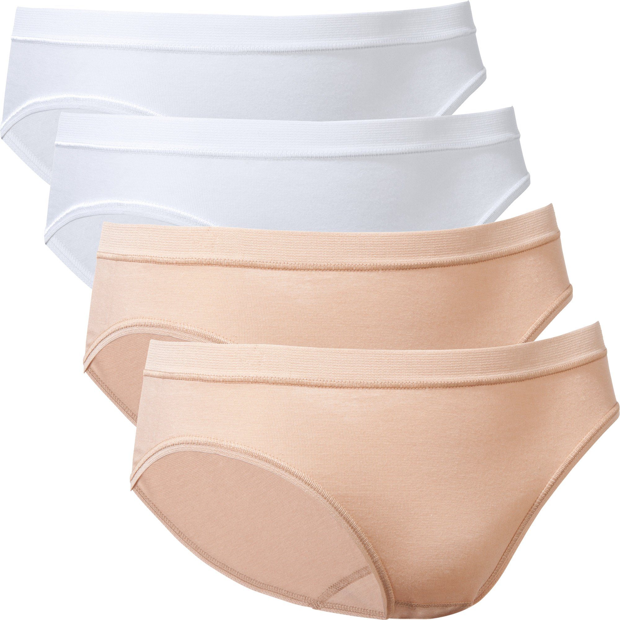 Slip Damen-Hüftslip 4er-Pack