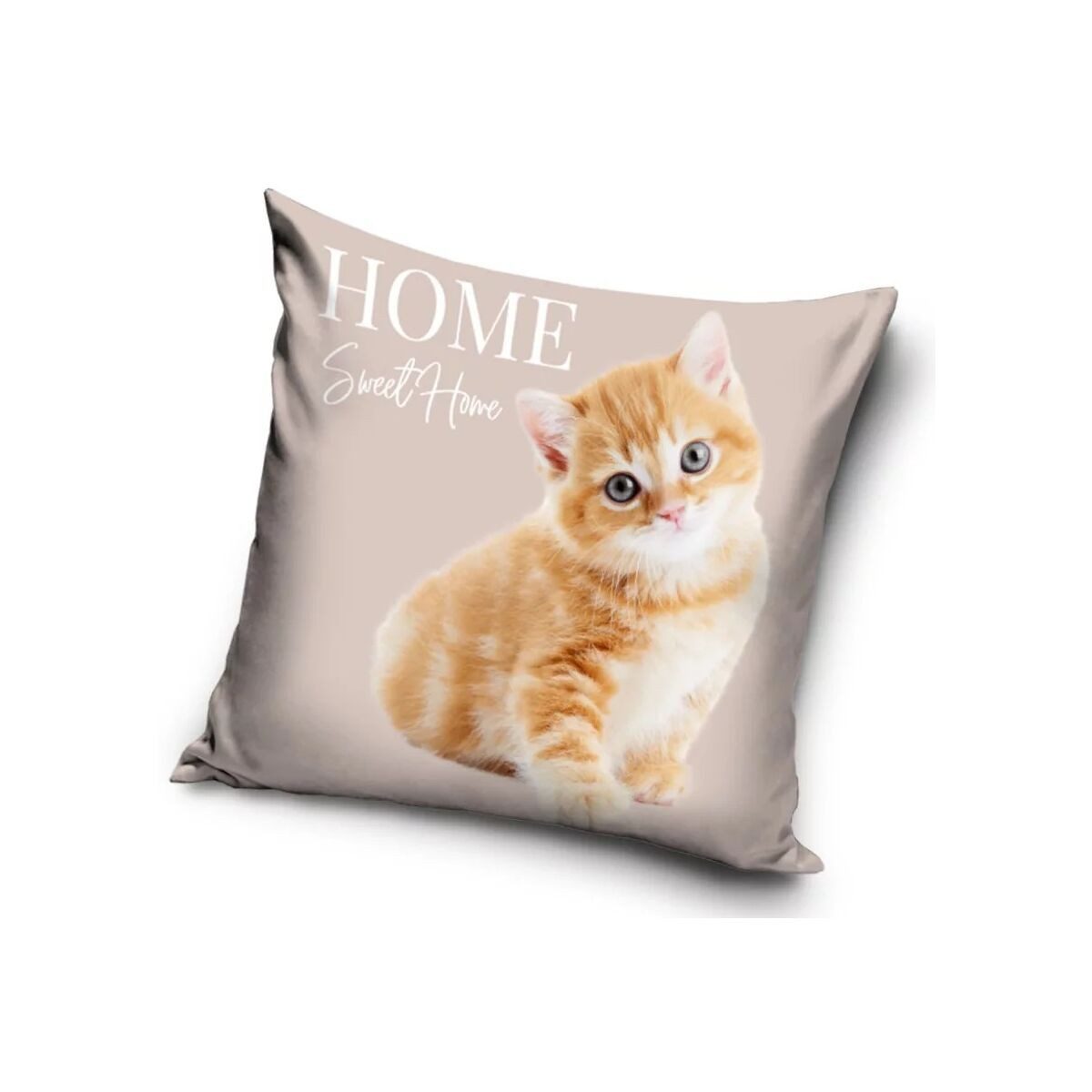 Wisam Kissenbezug Katze Home Kissenbezug 40x40 cm Velours