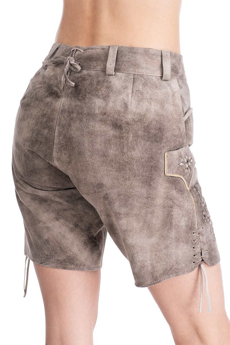 Spieth & Wensky Lederhose Trachtenlederhose Damen - KORALIE - oxford/schwarz