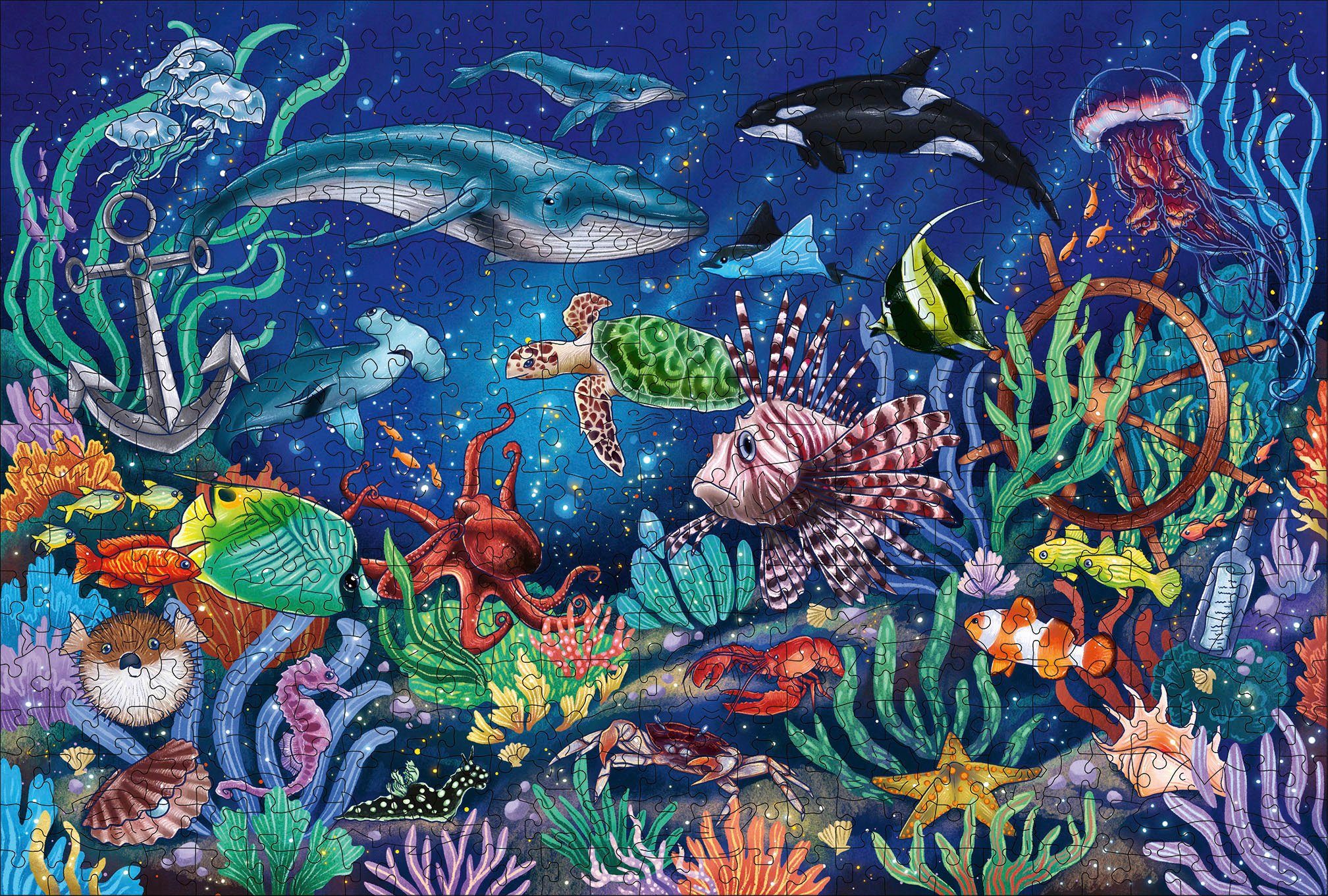 Ravensburger Puzzle Wooden, Unten im Meer, günstig online kaufen