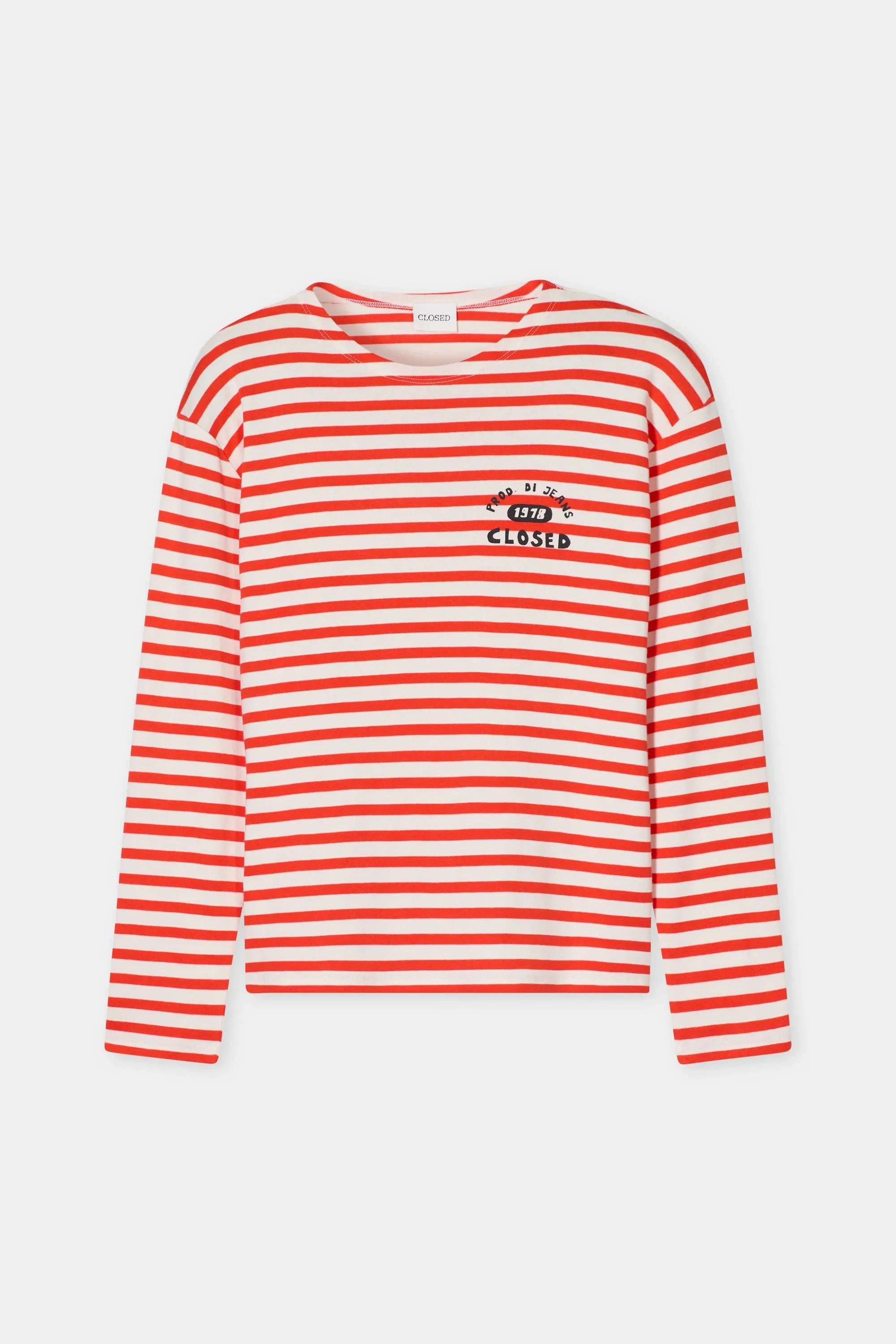 CLOSED Kurzarmhemd Striped longsleeve