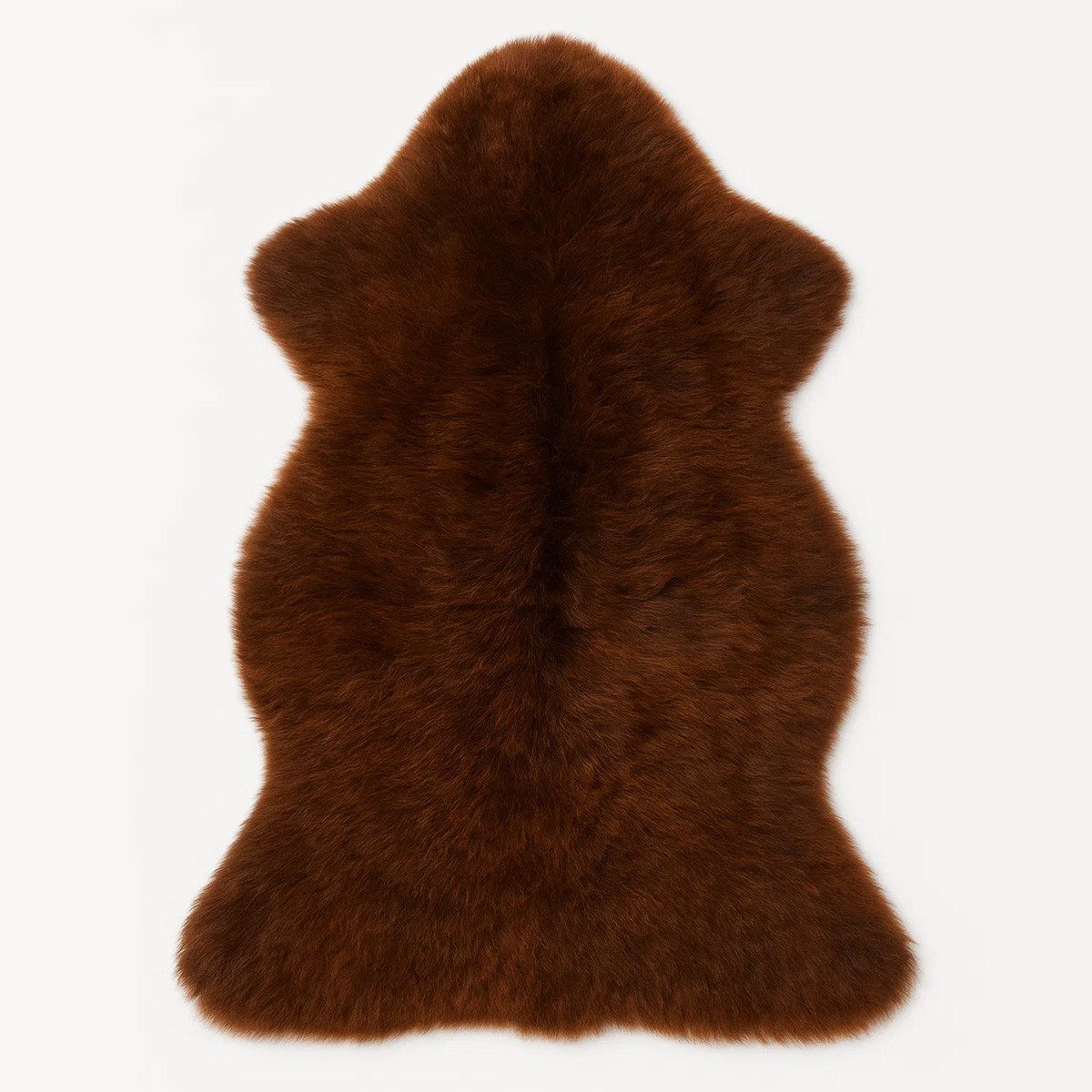 Provellus Teppich Echtes Lammfell Schaffell – weich & flauschig, Naturfell Teppich, 100-120 cm