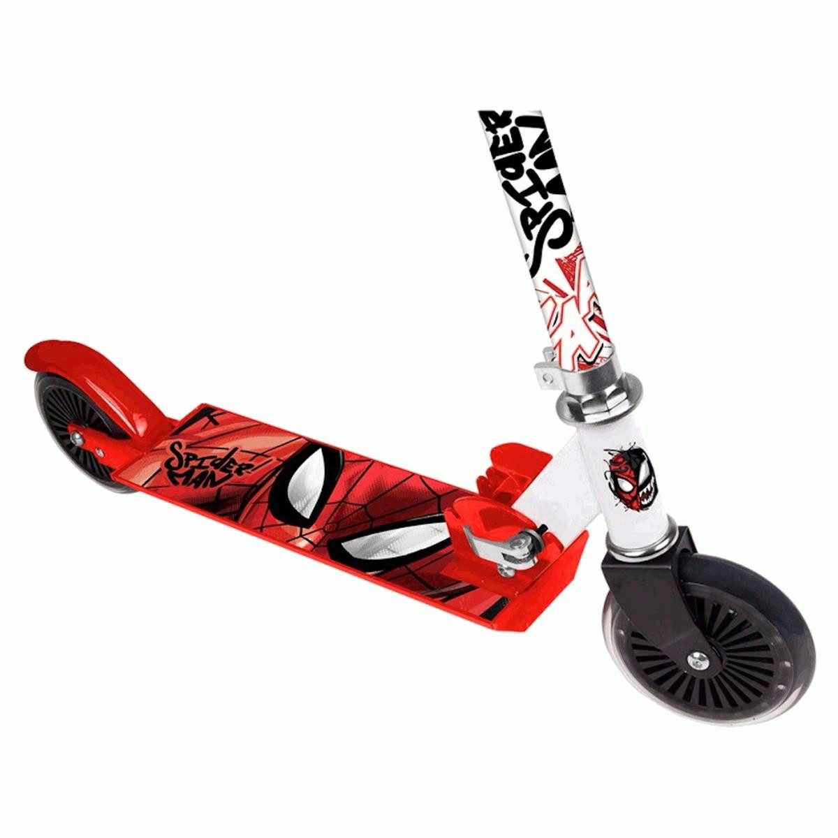 Spiderman Cityroller Kinder Scooter mit Spider-Man Motiv – Stylisch verstellbar
