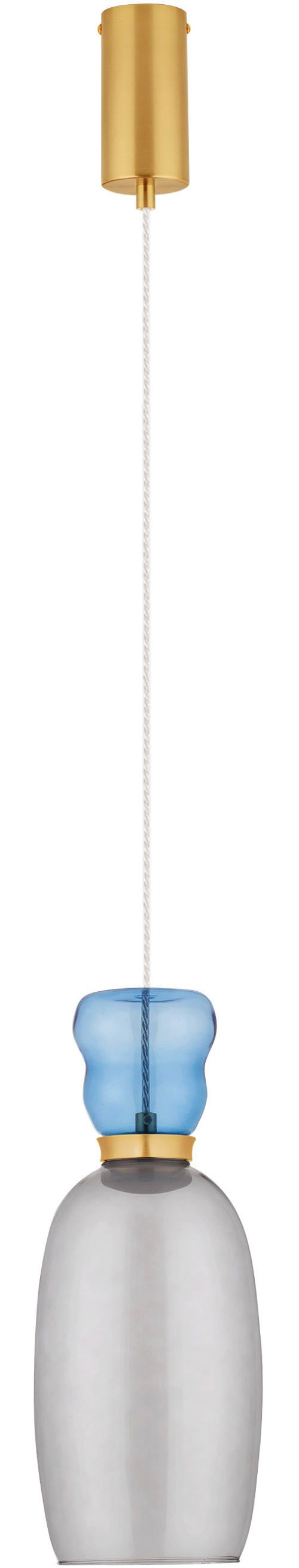 Nova Luce Pendelleuchte PLUMA, LED fest integriert, Warmweiß