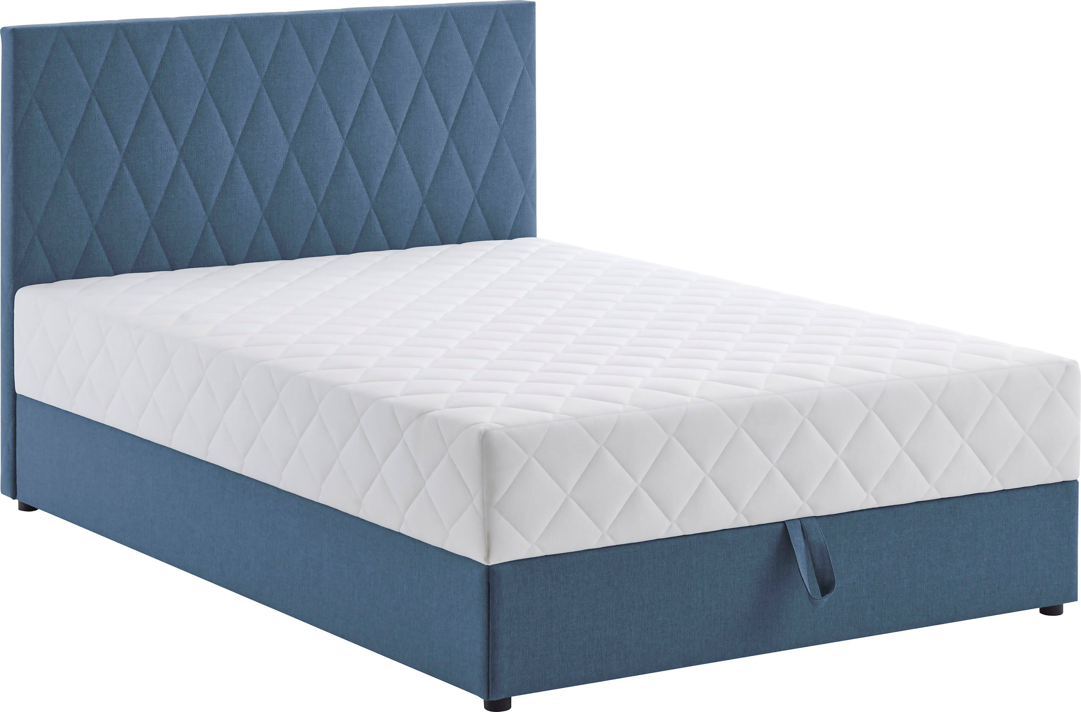 ATLANTIC home collection Boxbett "Benita", inkl. Bettkasten, erhältlich in verschiedenen Größen, inkl. Taschen-Federkernmatratze