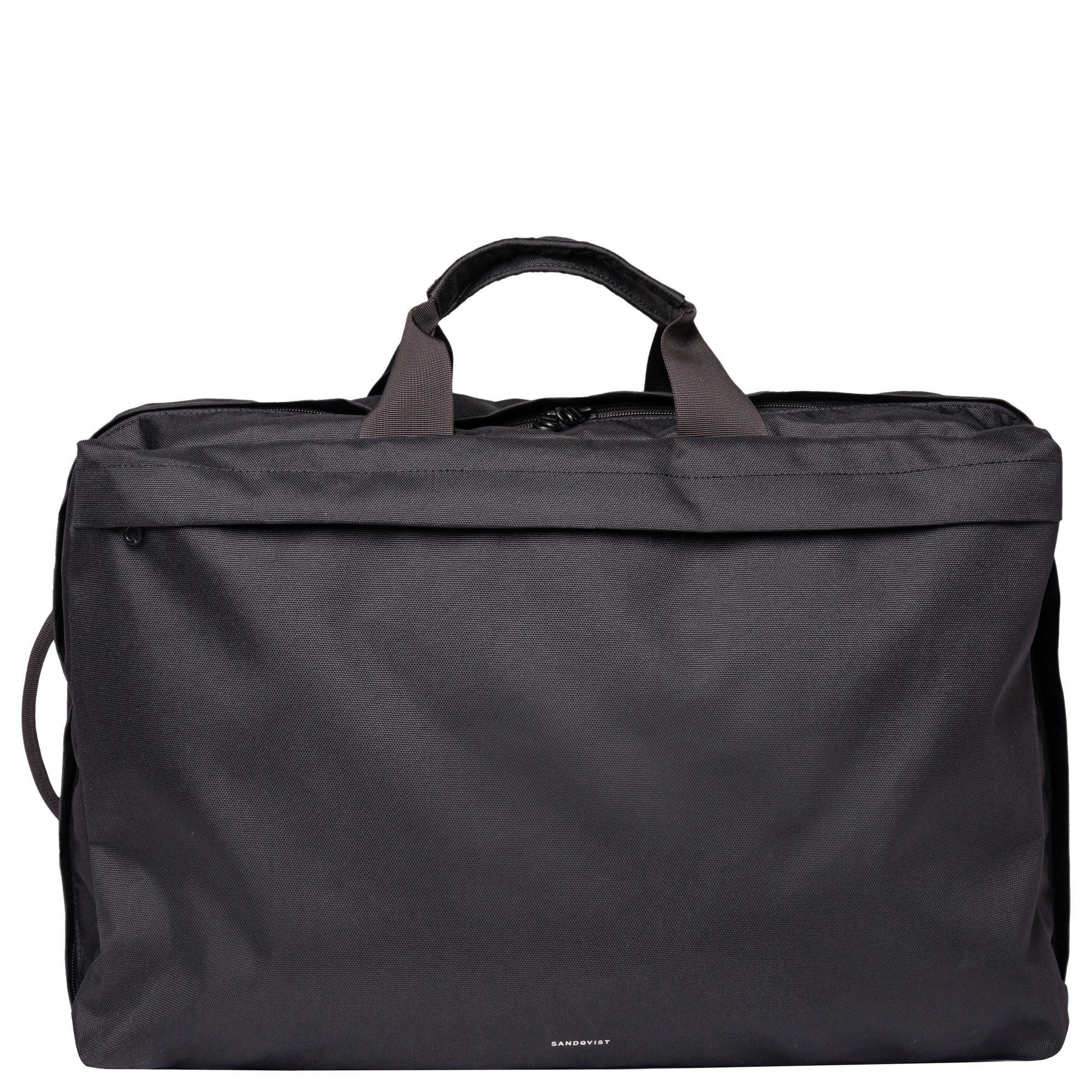 Sandqvist Laptoprucksack Go 3-Way Bag - Reiserucksack/Reisetasche L 16" 55 cm (black)