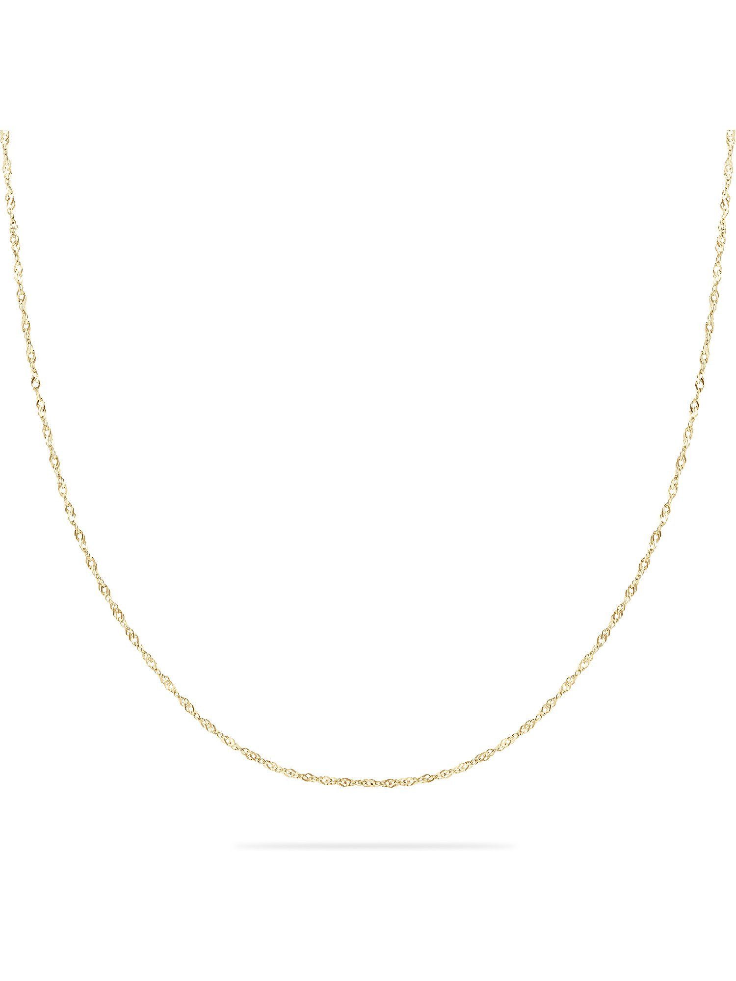 FAVS Collier FAVS Damen-Kette 375er Gelbgold günstig online kaufen