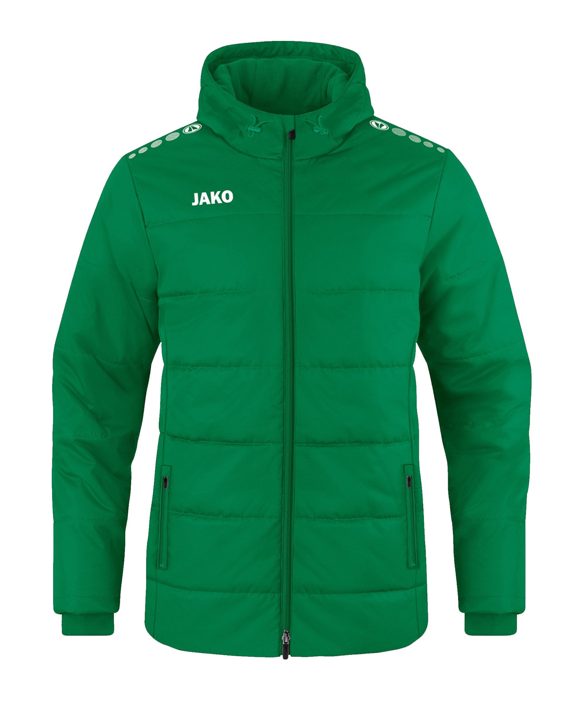 Jako Allwetterjacke Team Coach Kapuzenjacke (1-St) Kapuze_Kordelzug