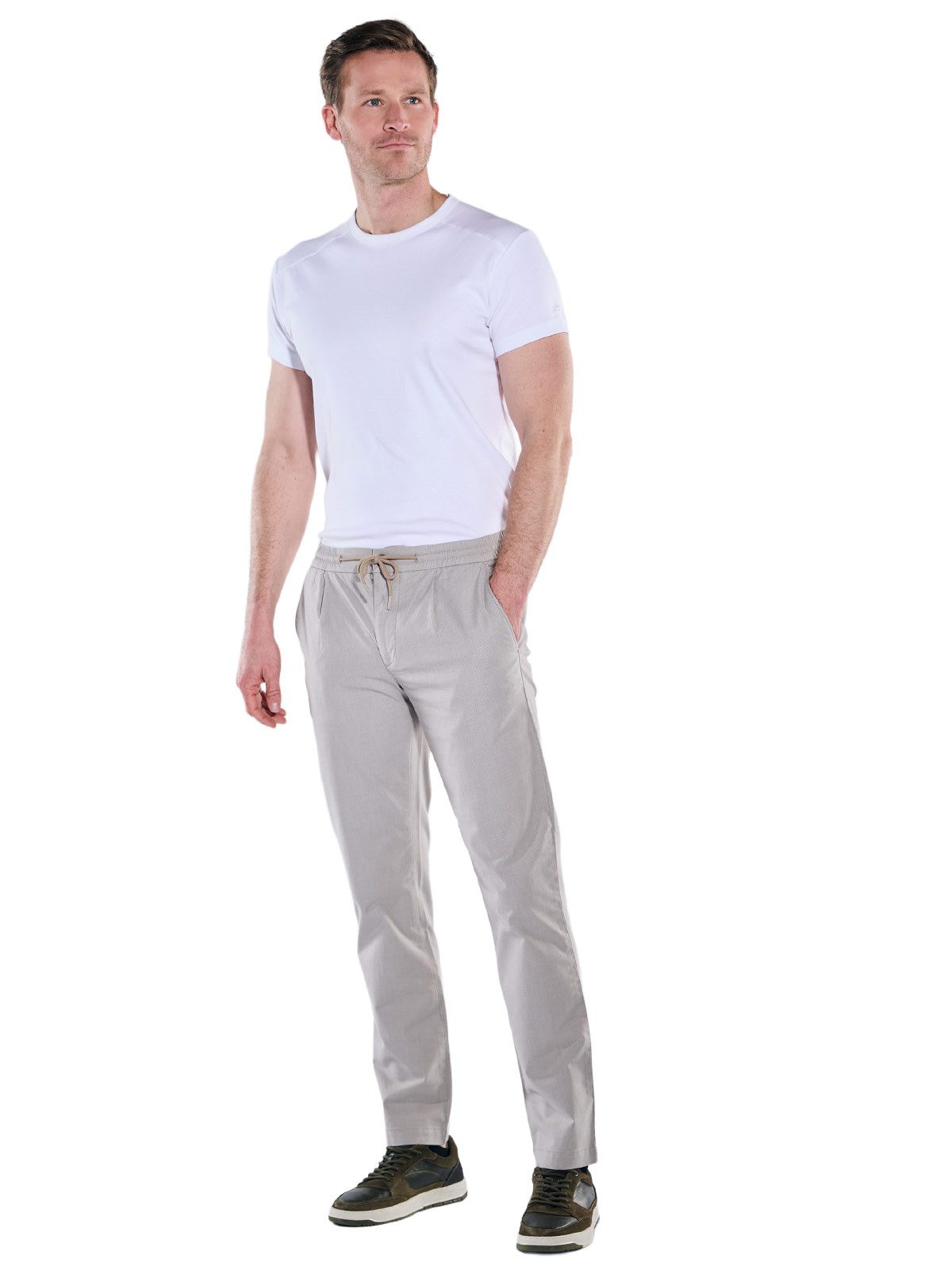 Engbers Chinohose Herren Chino straight, Beige