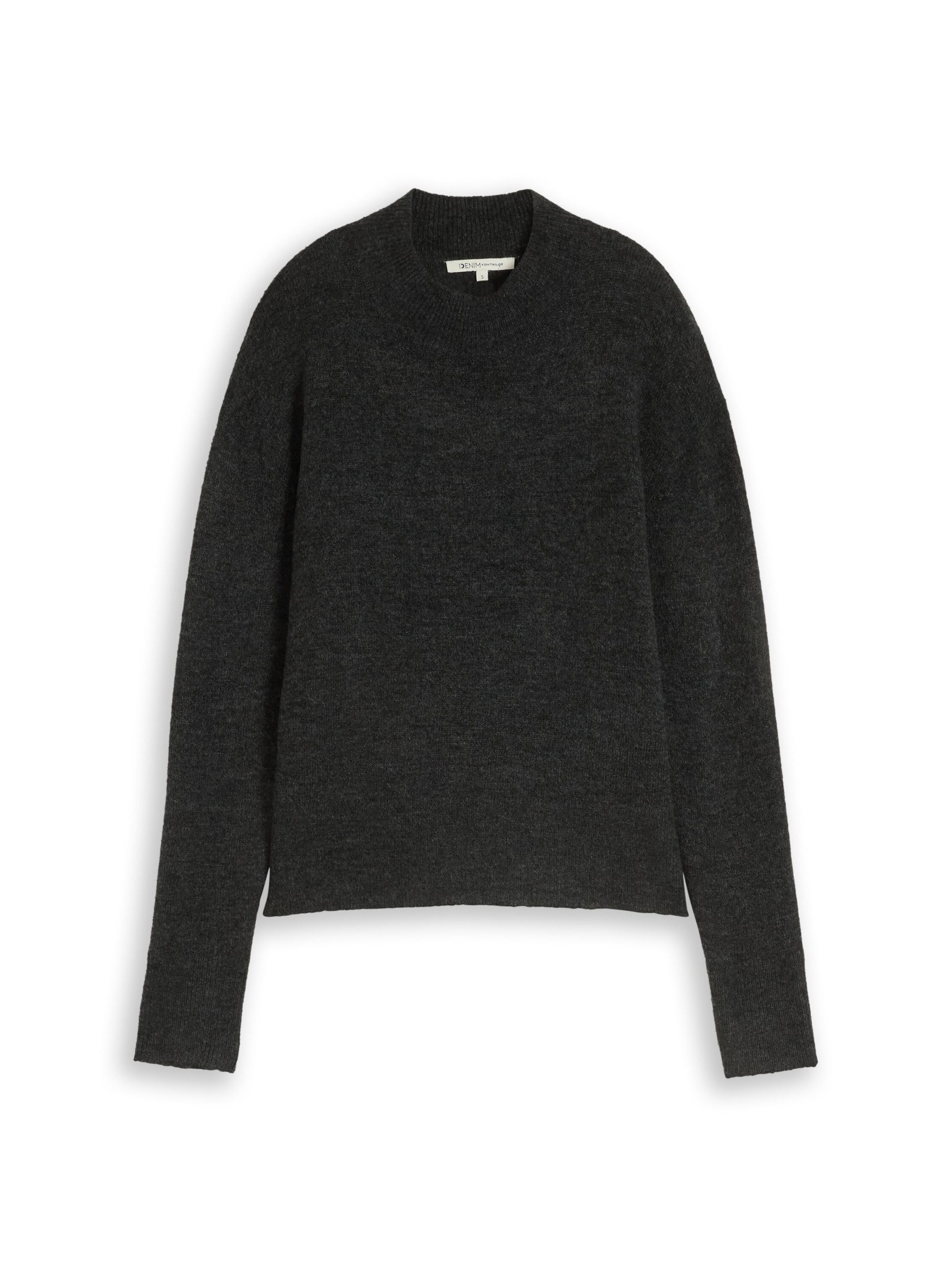 TOM TAILOR Denim Strickpullover knit cosy mock-neck pullover 10522