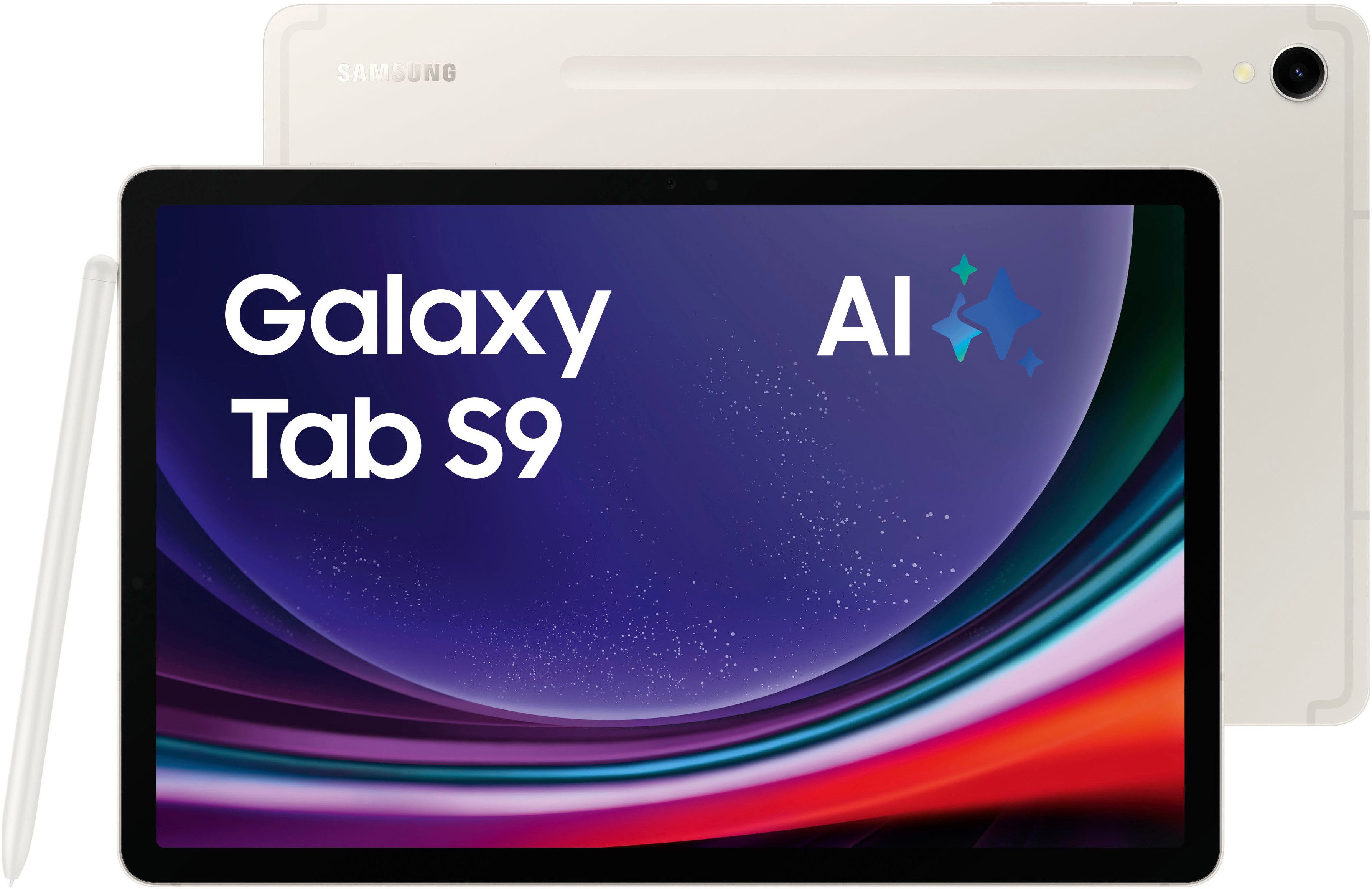 Samsung Galaxy Tab S9 WiFi Tablet (11", 256 GB, Android, AI-Funktionen)