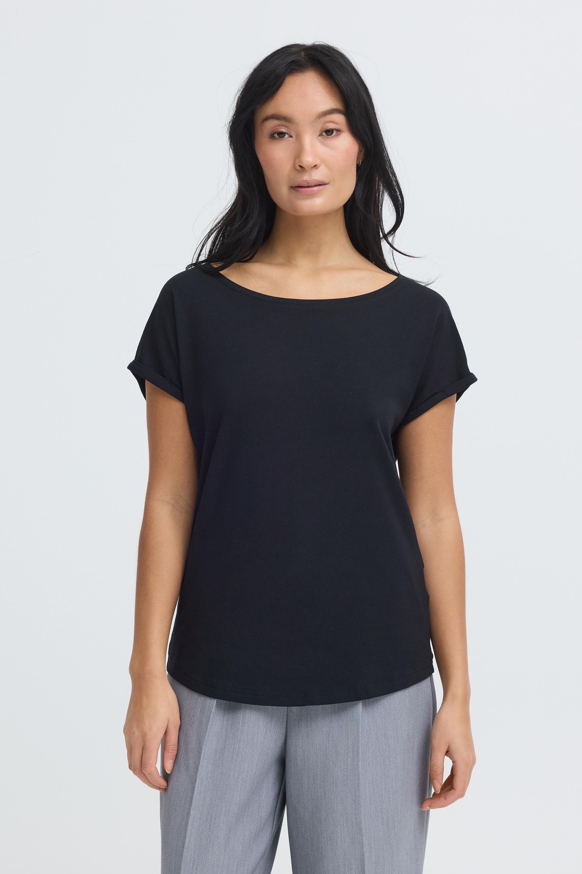 OXMO Rundhalsshirt OXNPubby Basic T-Shirt