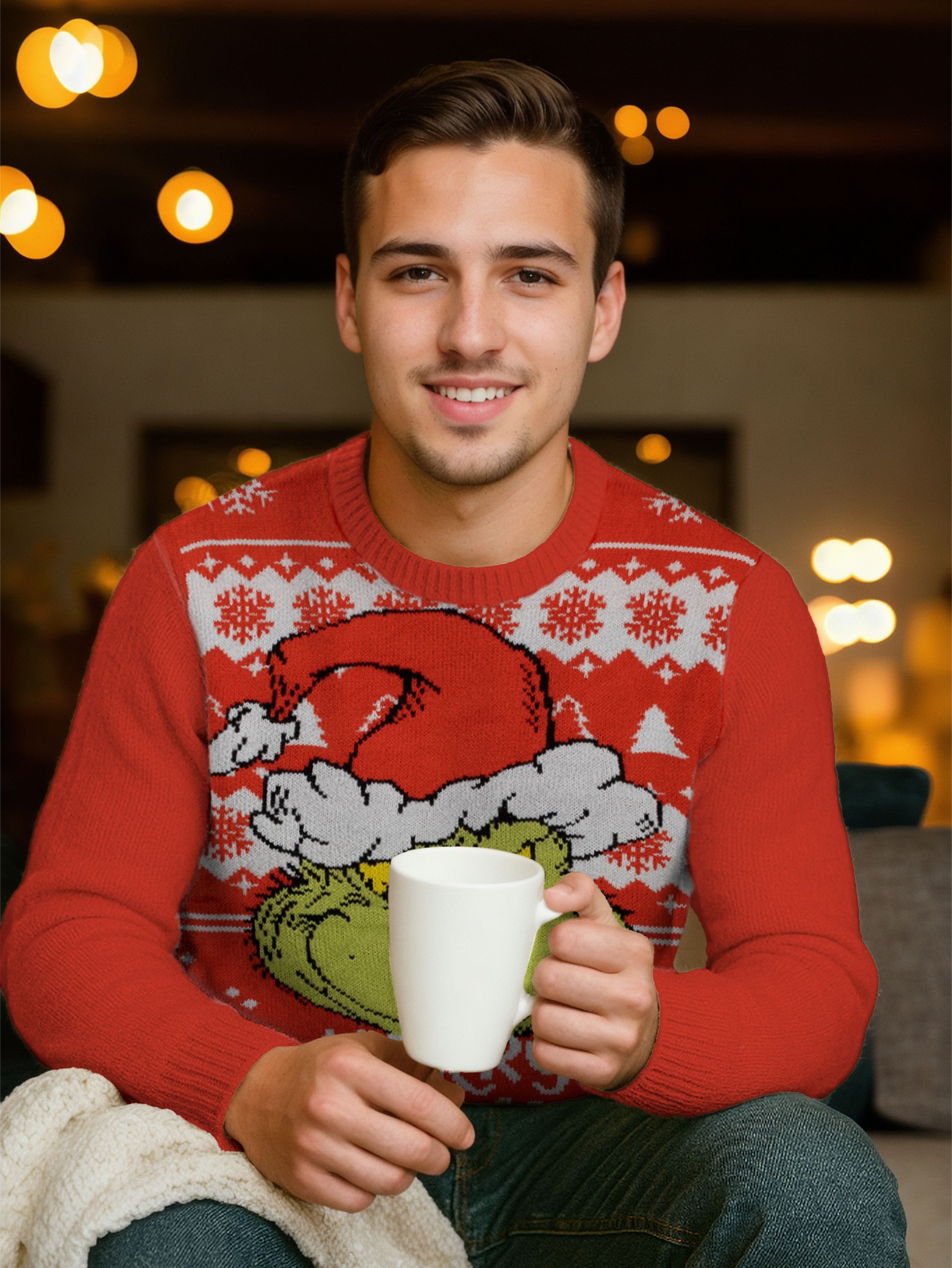 United Labels® Weihnachtspullover The Grinch Merry Grinchmas - Ugly Christmas Sweater
