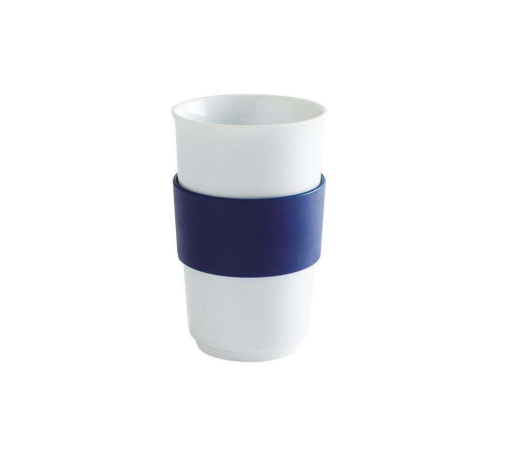 KAHLA Coffee-to-go-Becher Fillit Becher + Trinkdeckel, 1-tlg., Porzellan, Made in Germany