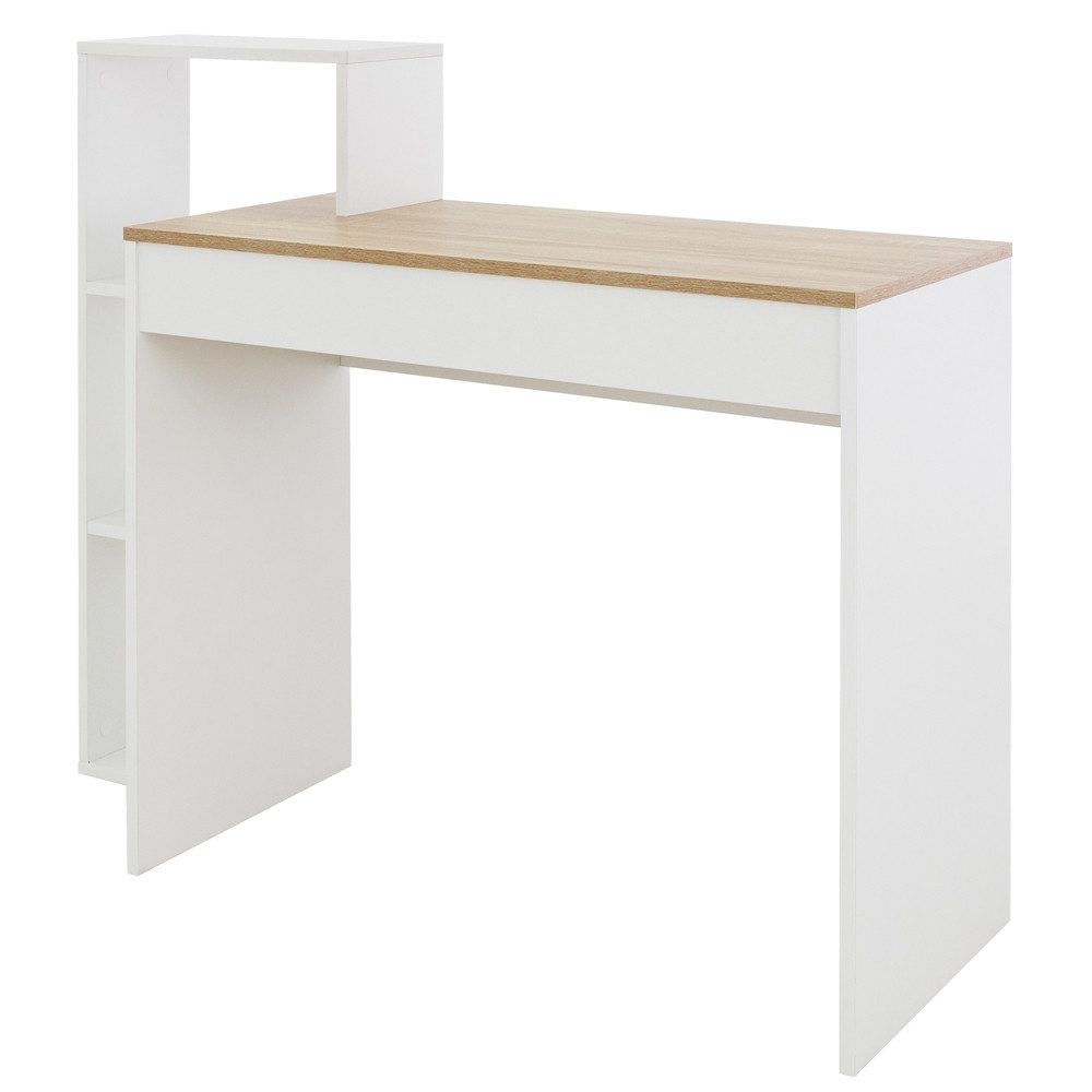ML-DESIGN Schreibtisch Arbeitstisch mit Regal 3 günstig online kaufen