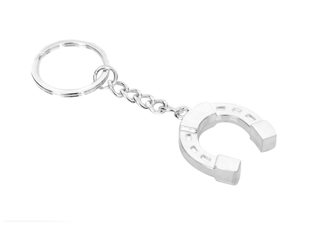 Brillibrum Schlüsselanhänger Schlüsselanhänger Hufeisen versilbert Glücksei günstig online kaufen