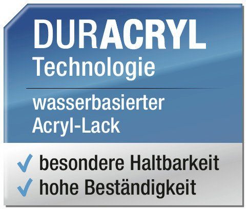 2in1-Lack glänzend, ideal innen, Home, WOHNEN für 125 petrolgrün, ml, SCHÖNER FARBE Lack