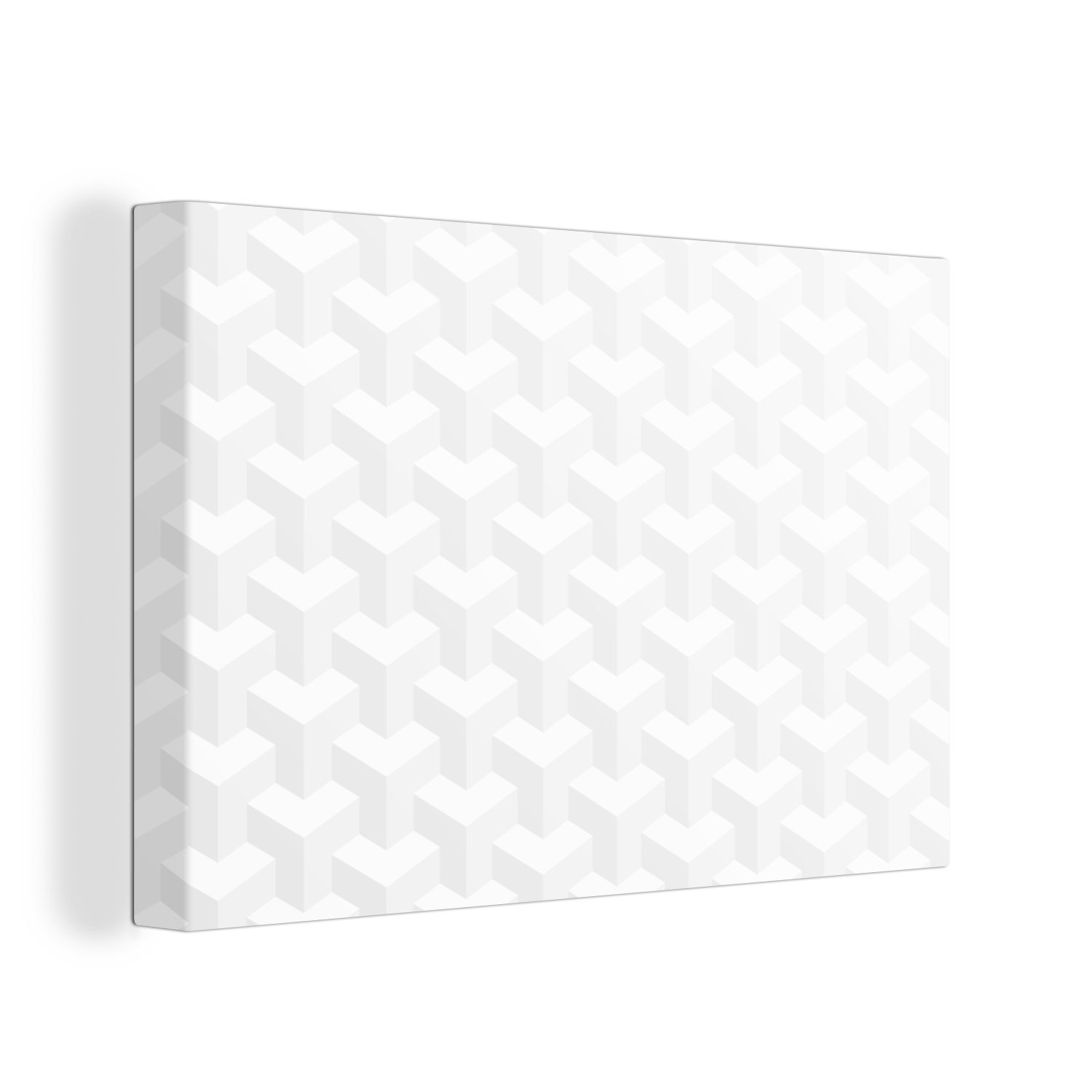 OneMillionCanvasses® Leinwandbild Hintergrund - Formulare Weiß, cm Aufhängefertig, Wandbild (1 Wanddeko, - 30x20 Leinwandbilder, St)
