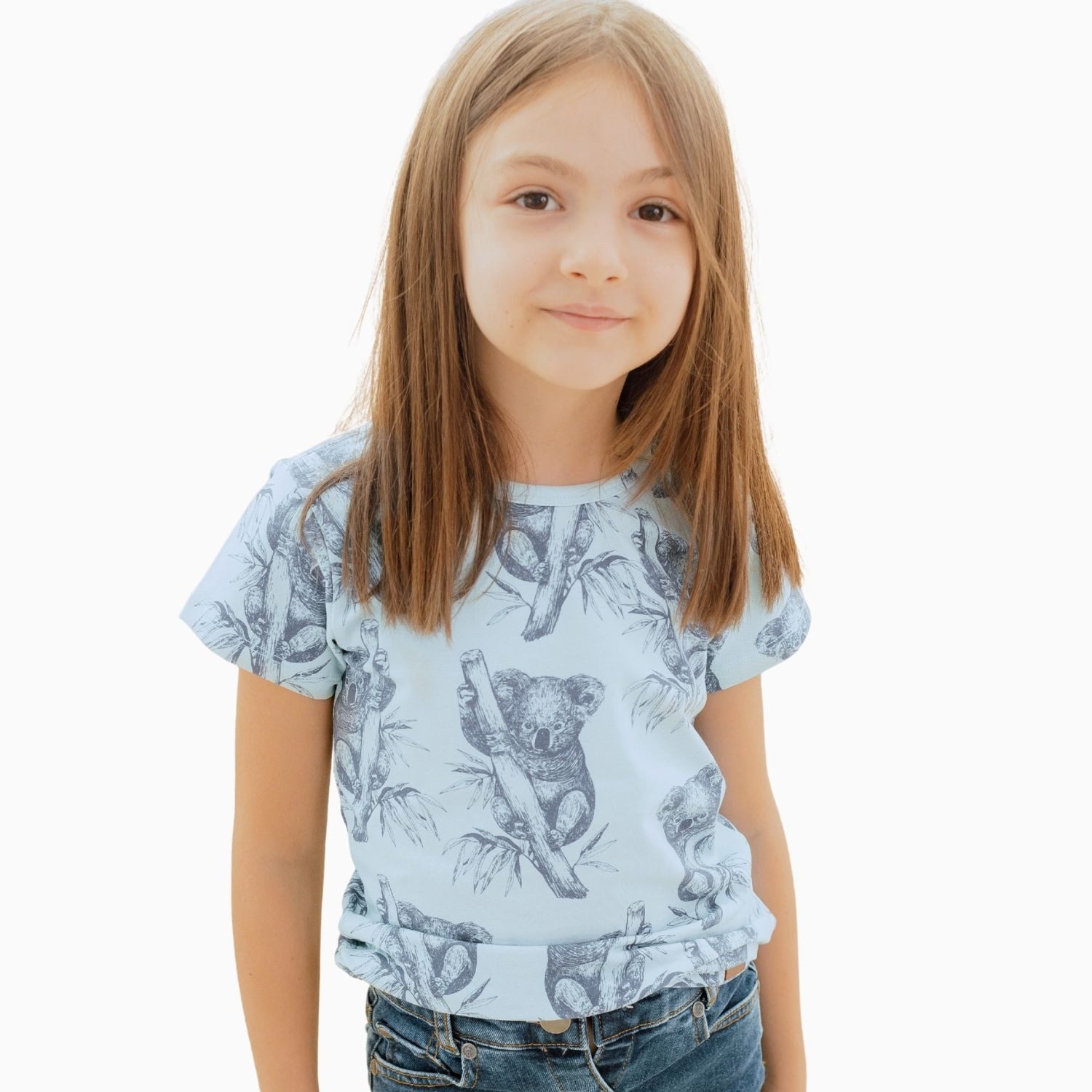 Walkiddy T-Shirt Walkiddy Koalas Kinder Bio Baumwolle GOTS Blue Bio Baumwolle,GOTS, Kinderbekleidung,nachhaltige Klamotten,T-Shirt