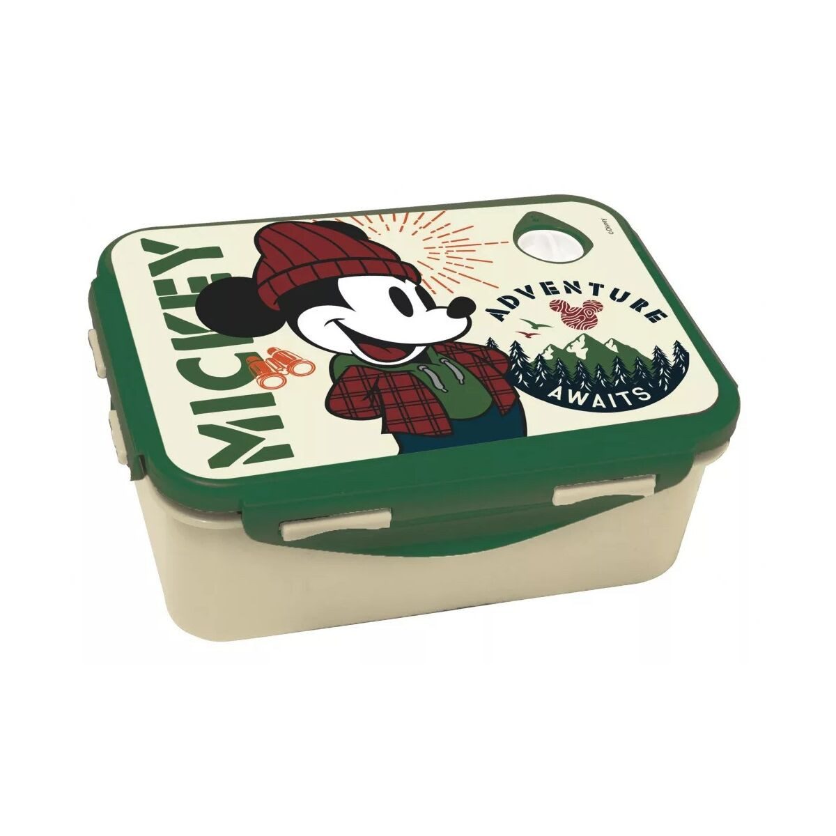 Disney Lunchbox Disney Mickey Hike Sandwichbox, Kunststoff, (1-tlg)