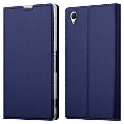 Cadorabo Handyhülle »Classy Book«, Hülle für Sony Xperia Z1 Klappbare Handy Schutzhülle - mit Standfunktion und Kartenfach