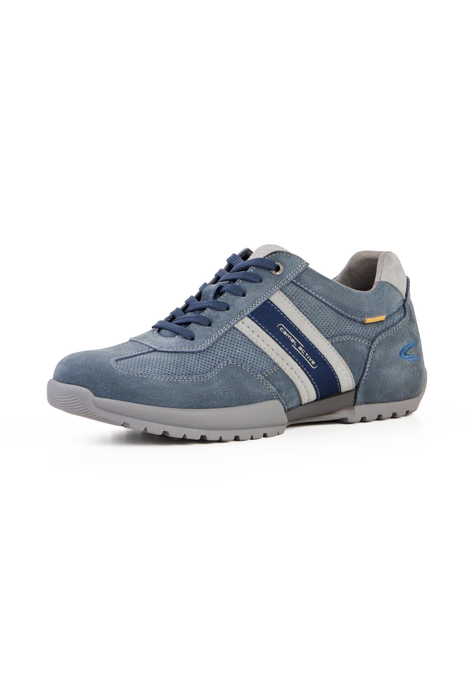 camel active Leder Sneaker mit klassischer Schnürung Sneaker günstig online kaufen