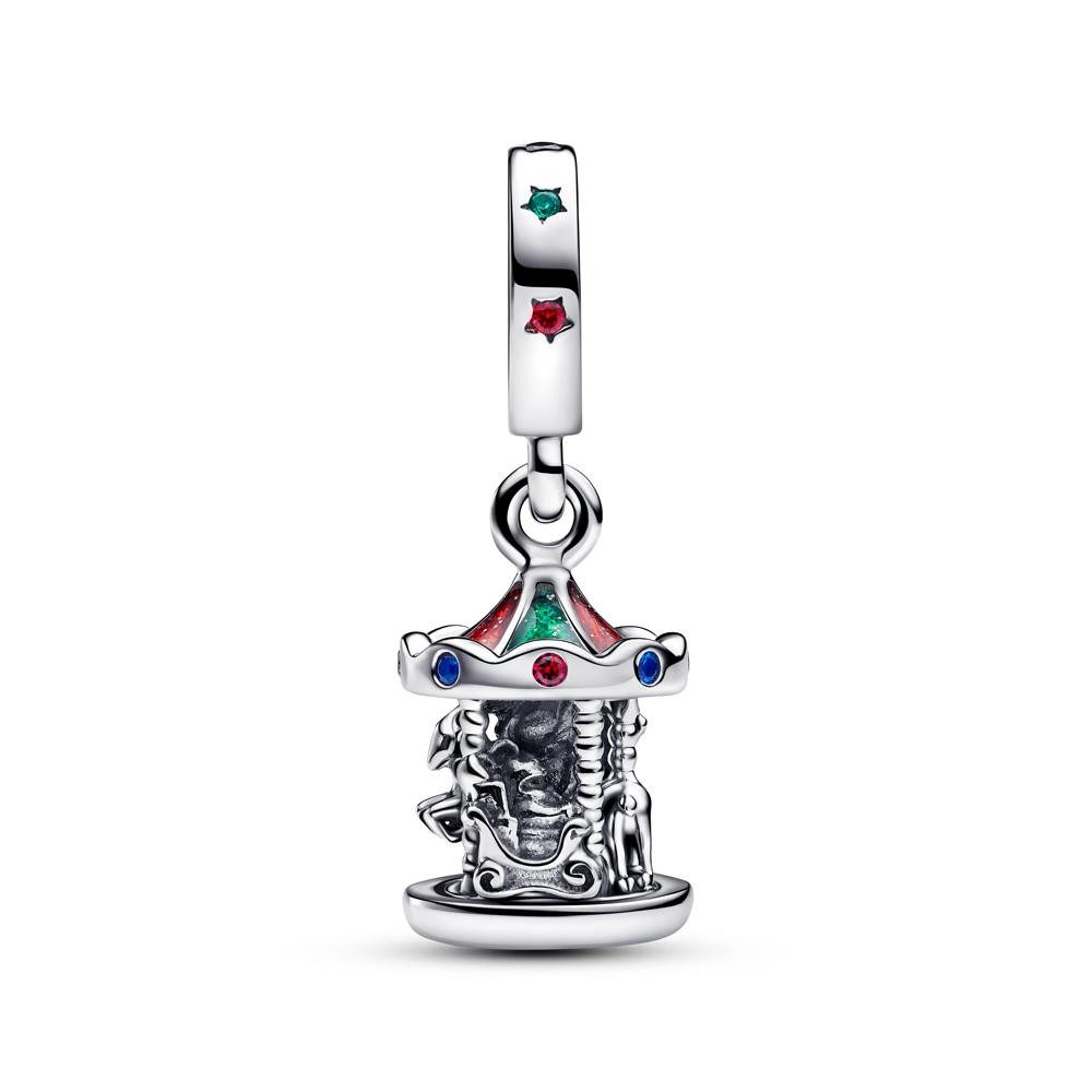 Pandora Charm-Einhänger PANDORA Moments Charm-Anhänger Drehendes Karussell 925er Silber