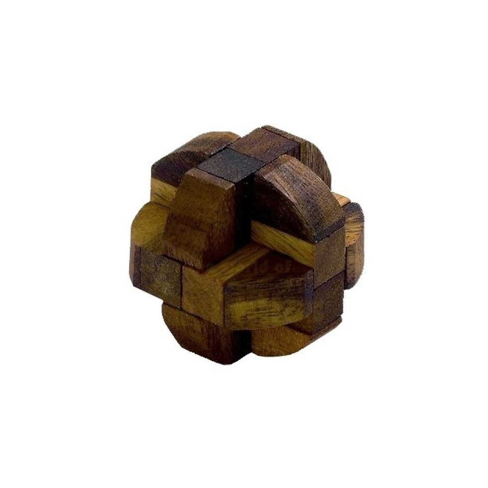 Philos Spiel, Orion - 12 Puzzleteile - Denkspiel - Knobelspiel - Geduldspiel