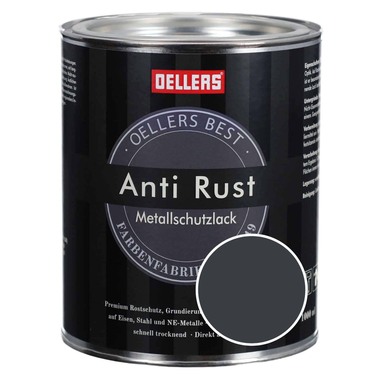 OELLERS Metallschutzlack Anti Rust, Rostschutz, Grundierung und Decklack