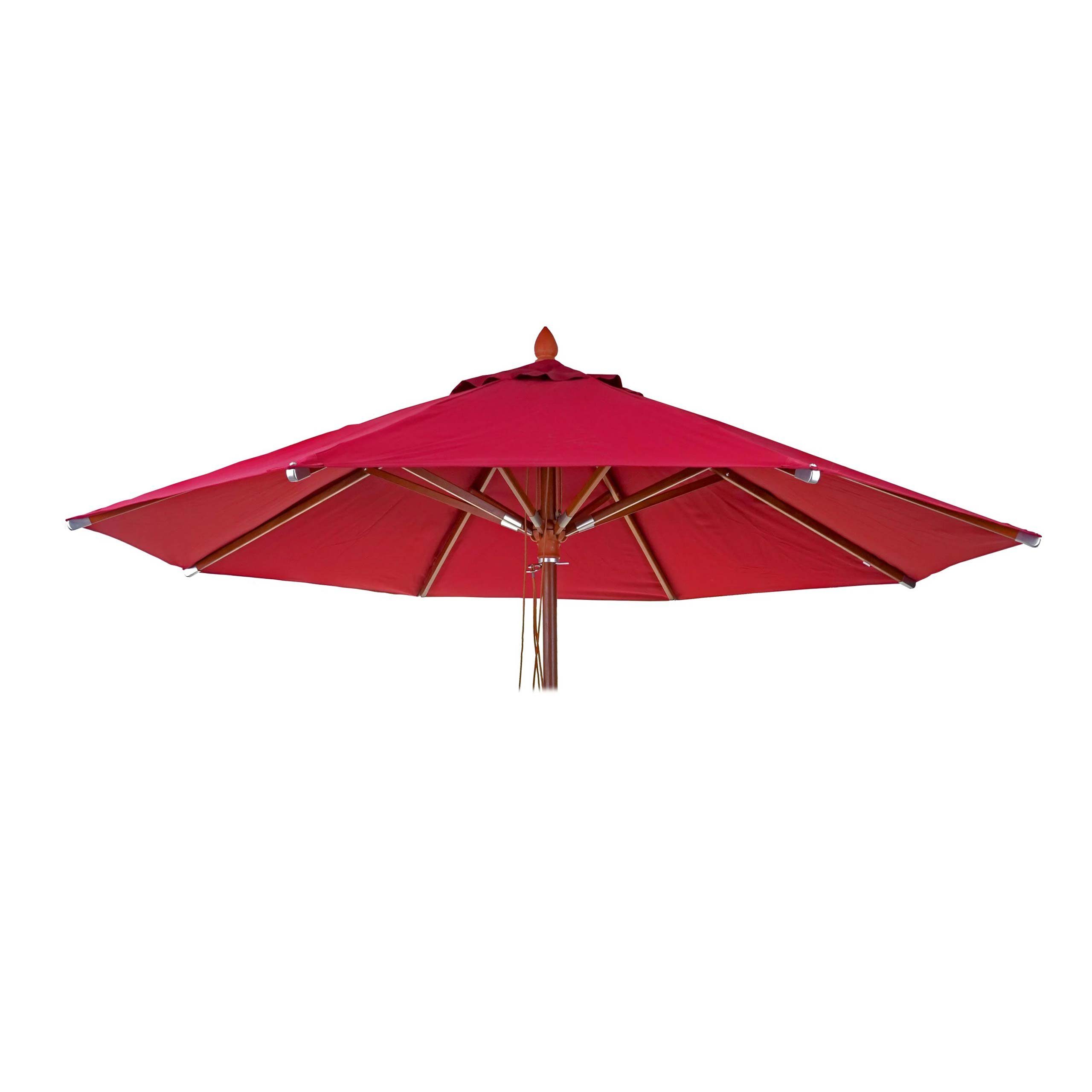 MCW Ersatzschirmbespannung MCW-C57-B-H, 400x400 cm, Ø 400 cm, Wasserabweisender Stoff, Luftzirkulationshaube zur Wärmeregulierung