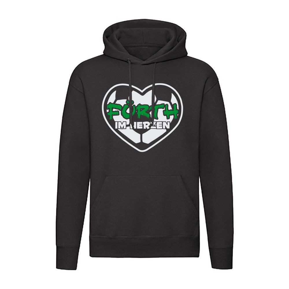 G-graphics Hoodie Fürth im Herzen Unisex Pullover mit einem Motiv für den echten Fan