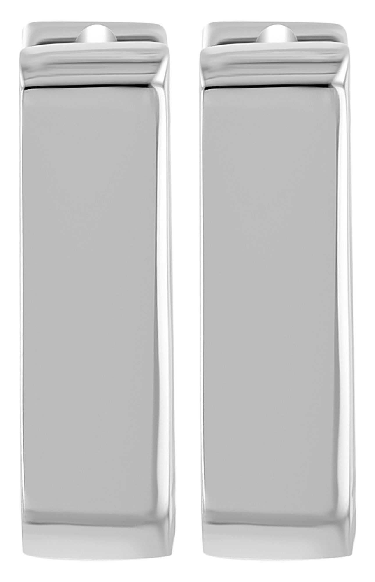 Adelia´s Klappcreolen Ohrringe – Klappcreole aus 925 Silber, Ideal als Geschenk zum einfach so