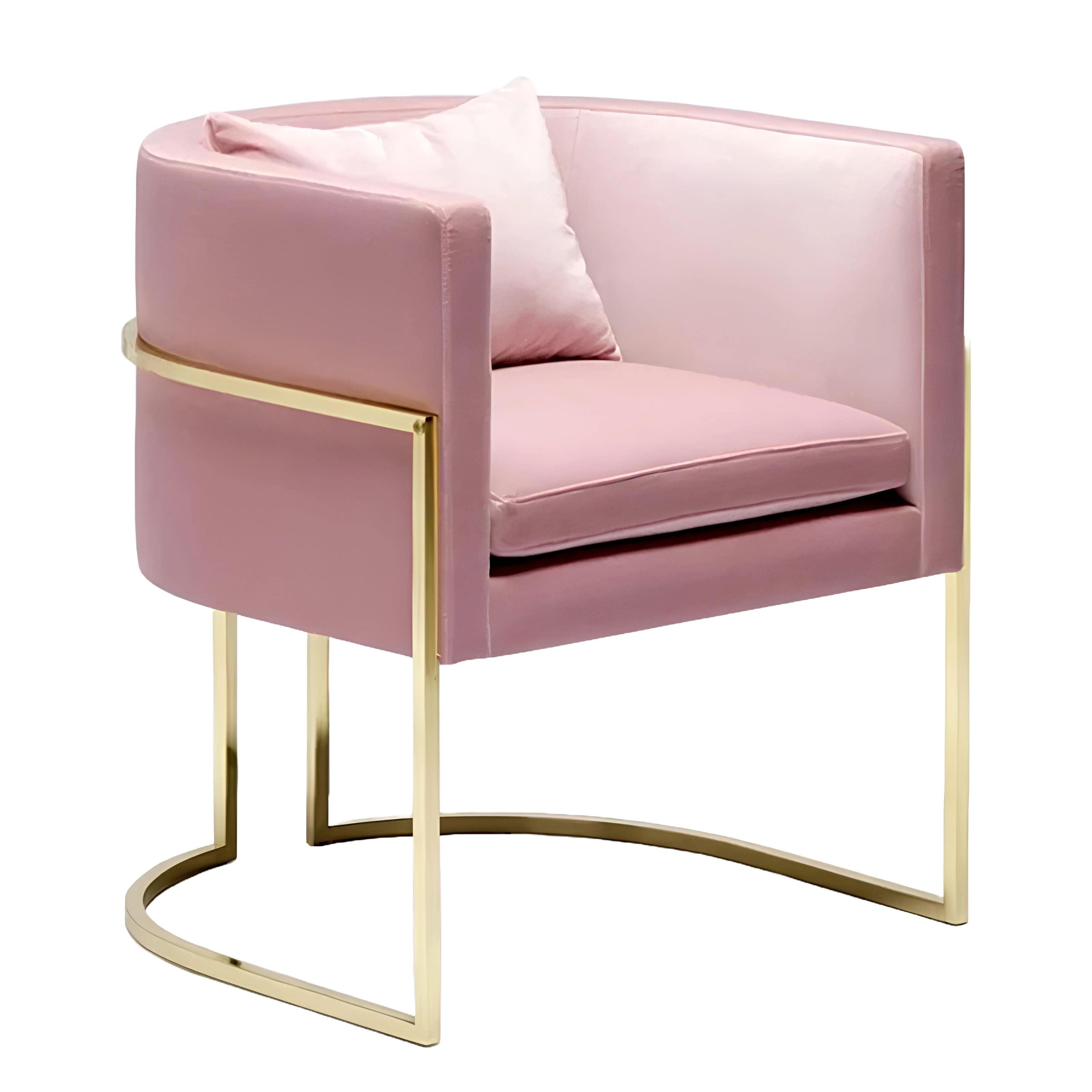 JVmoebel Loungesessel Sessel Metall Design Polster Lounge Club Stuhl Sitz Relax Luxus Zimmer, Made in Europa